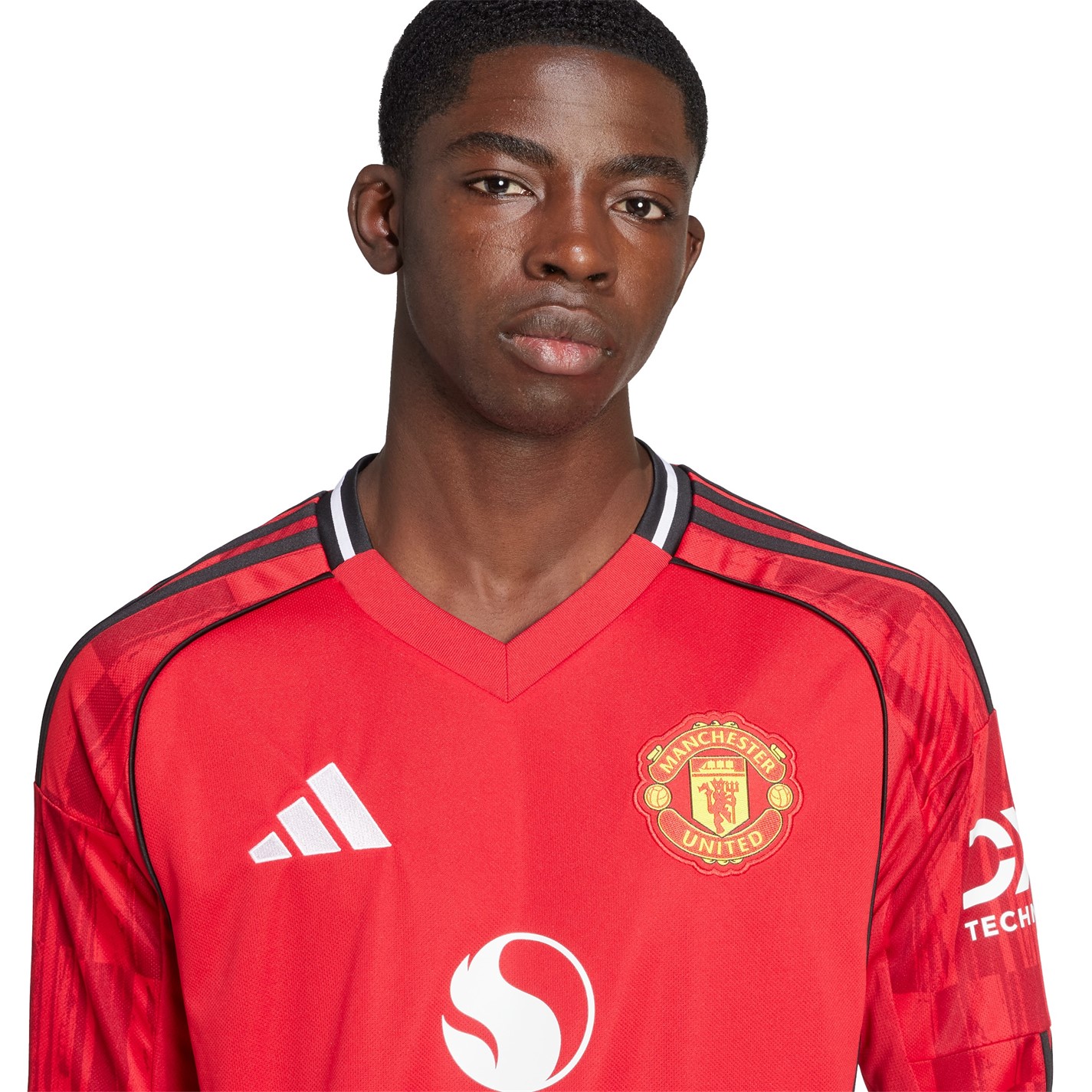 adidas | Manchester United Long Sleeve Home Shirt 2025 2026 Adults