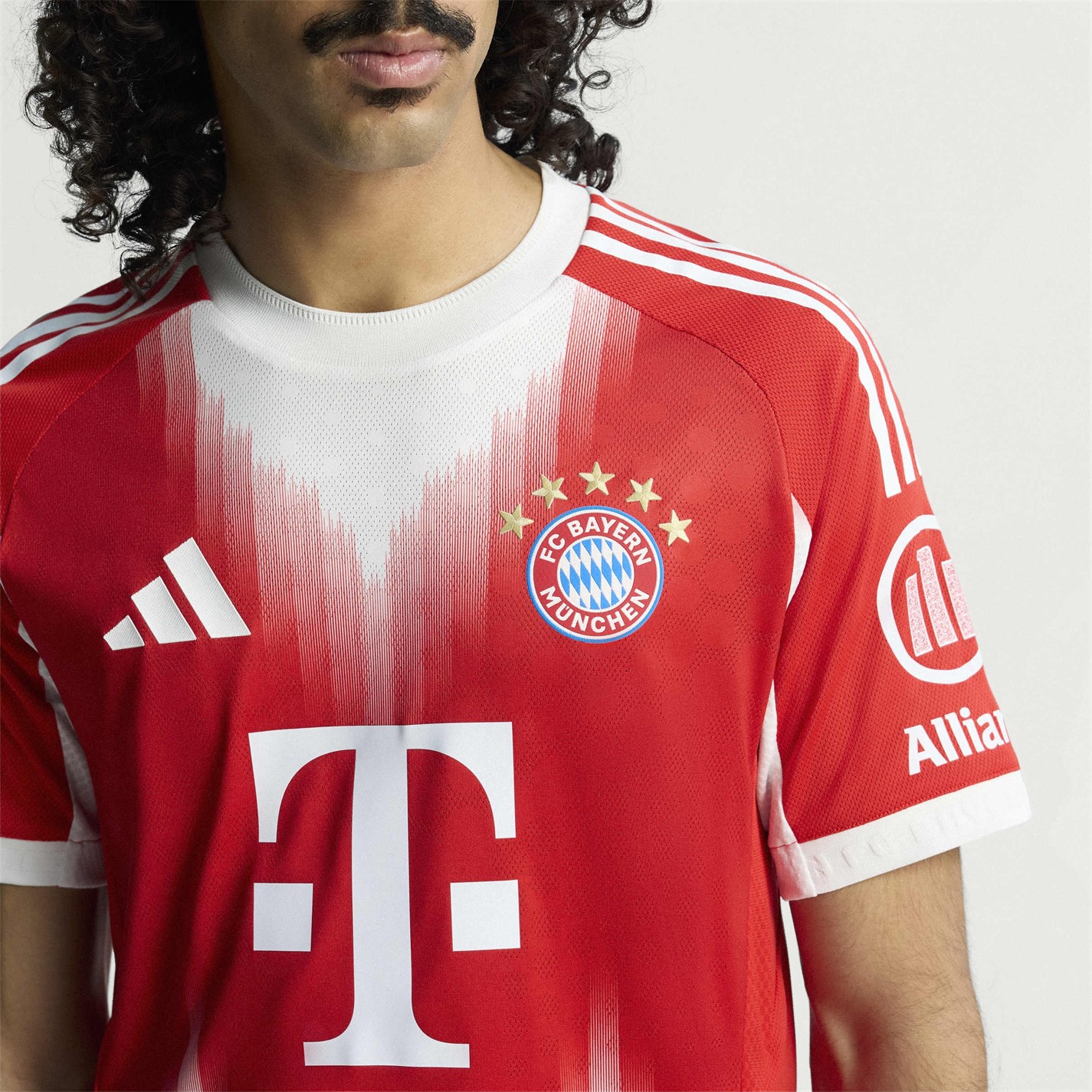 adidas | Bayern Munich Authentic Home Shirt 2025 2026 Adults | Red
