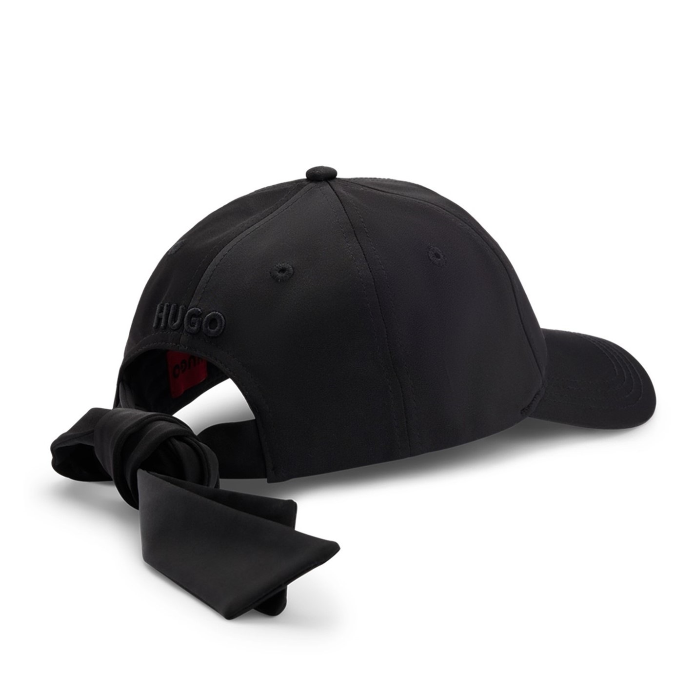 HUGO Ally Bow Baseball Cap Black FRASERS Ireland
