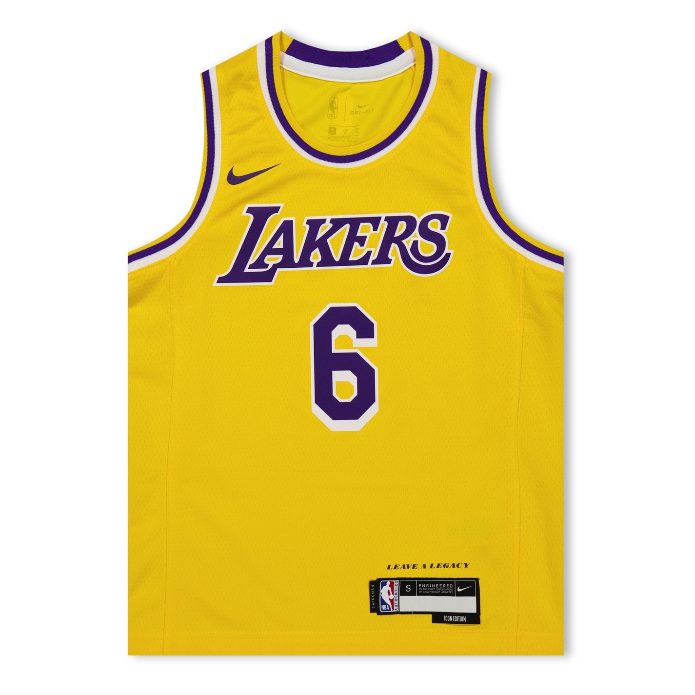 NBA Los Angeles Lakers LeBron James Jersey Juniors La Lakers