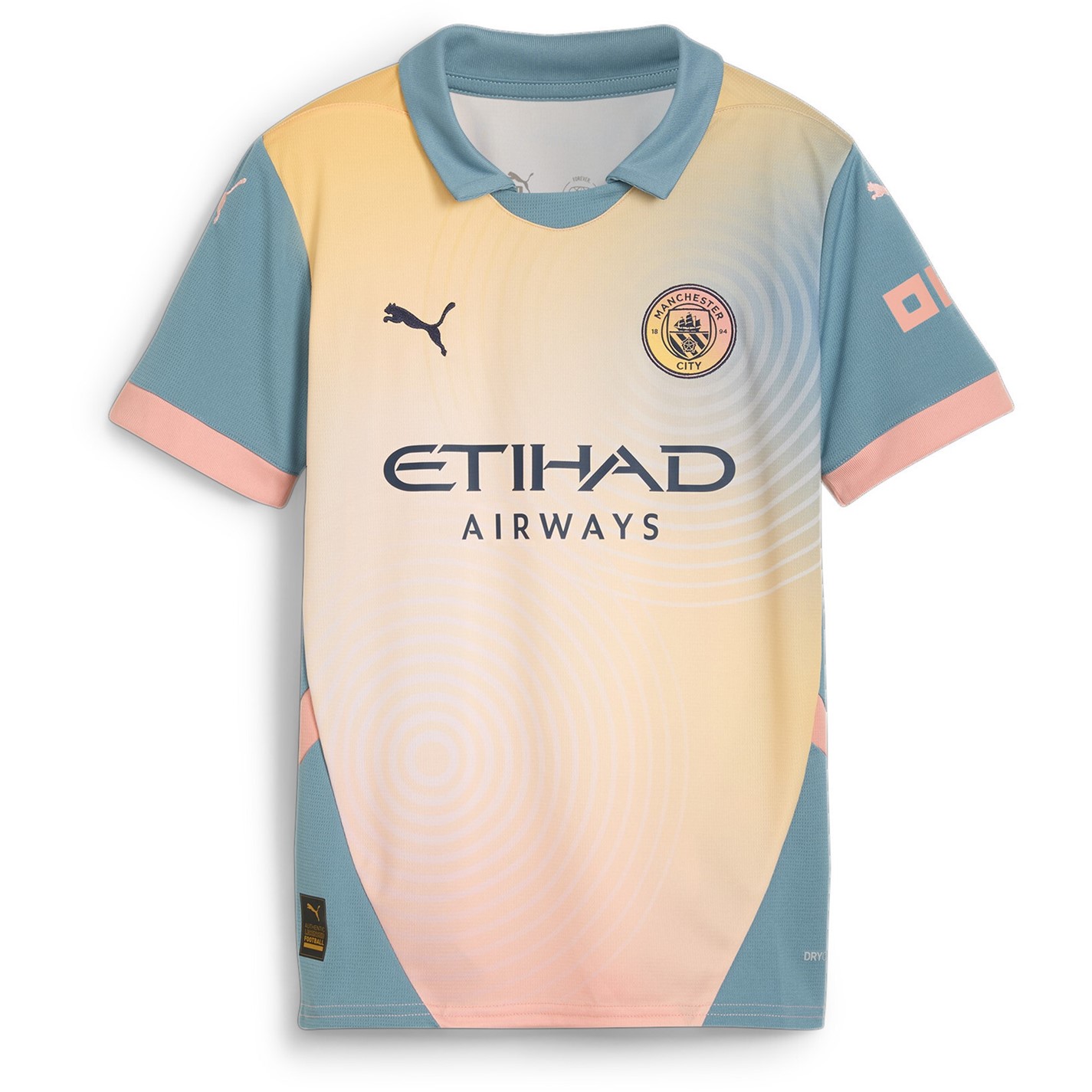 Puma Manchester City FC Fourth Shirt 2024 2025 Juniors