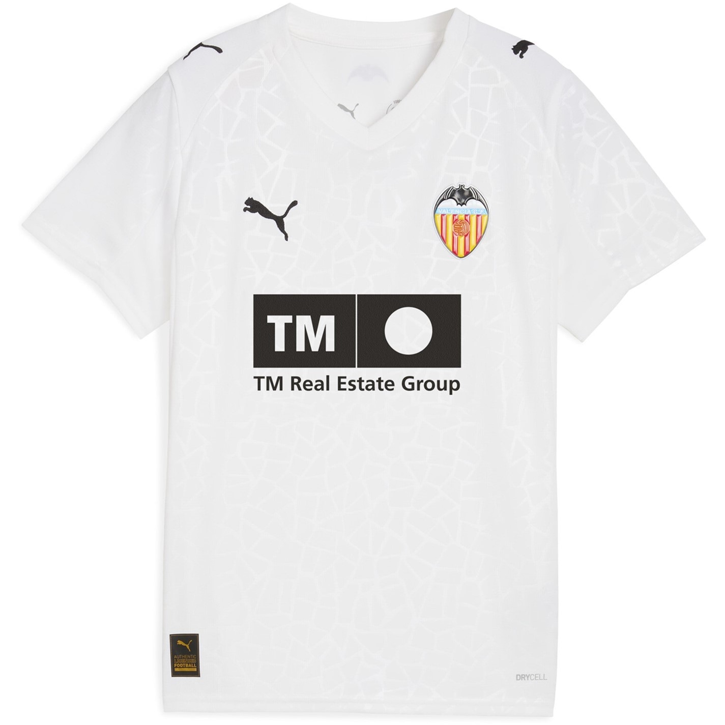 Puma Valencia Home Shirt 2025 2026 Juniors White FRASERS Ireland