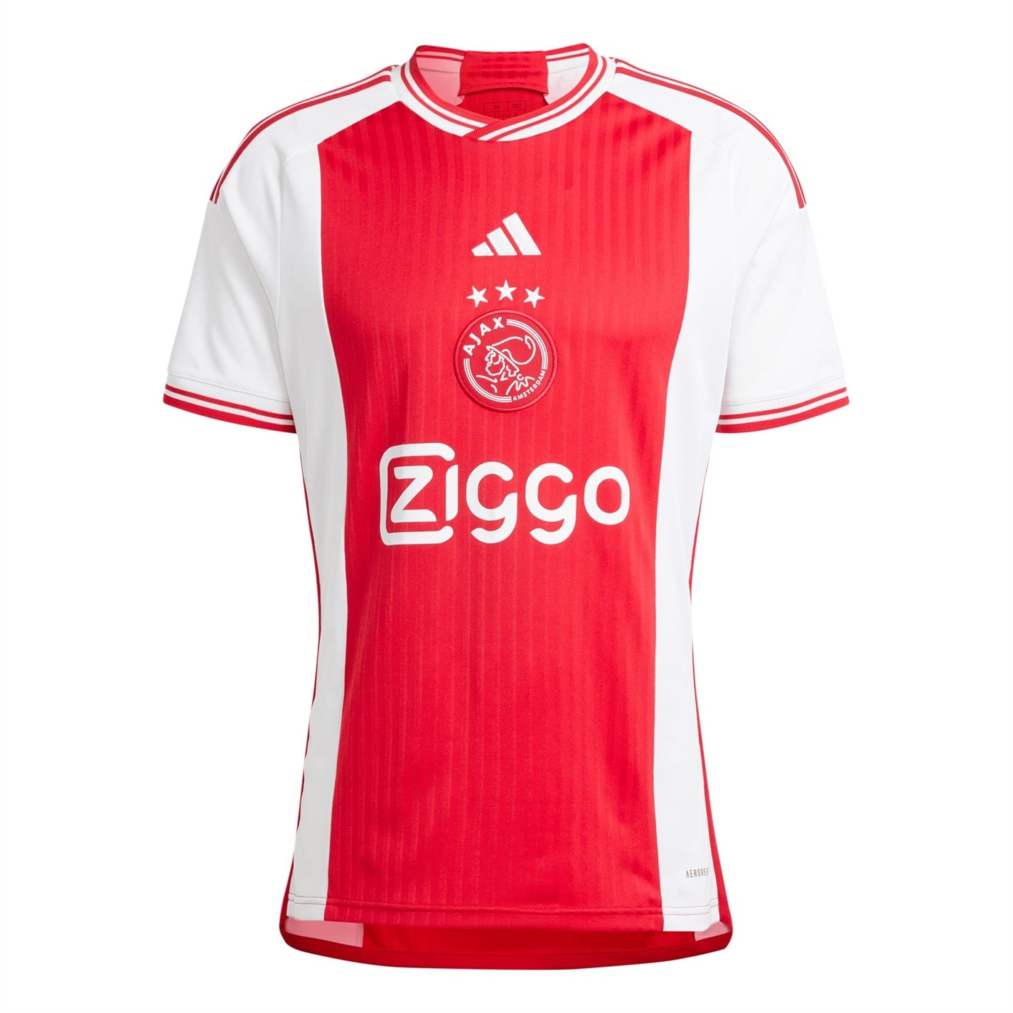 adidas Ajax Amsterdam Home 2023 2024 Jersey Adults White/Bold