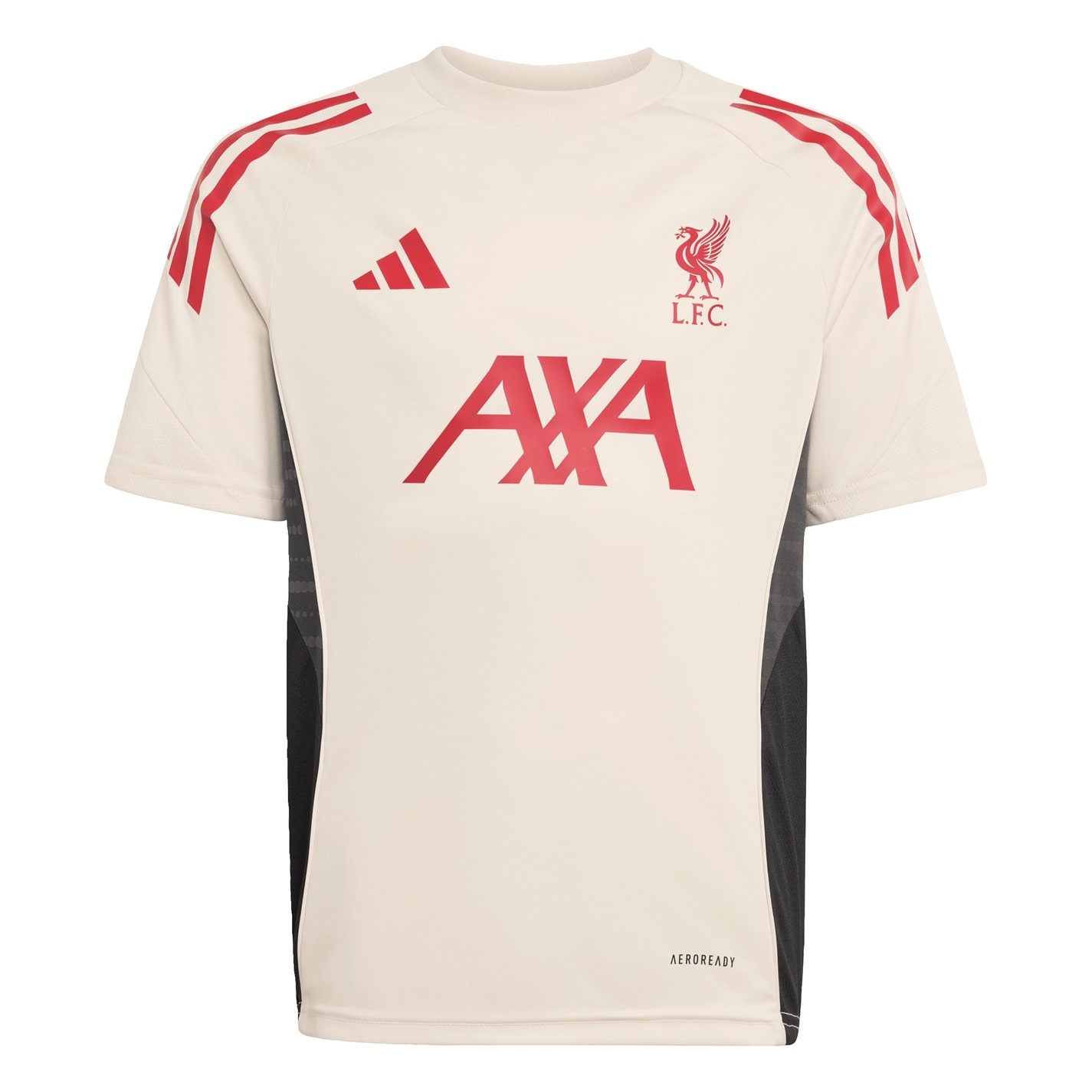 adidas Liverpool Training Shirt 2025 2026 Juniors White