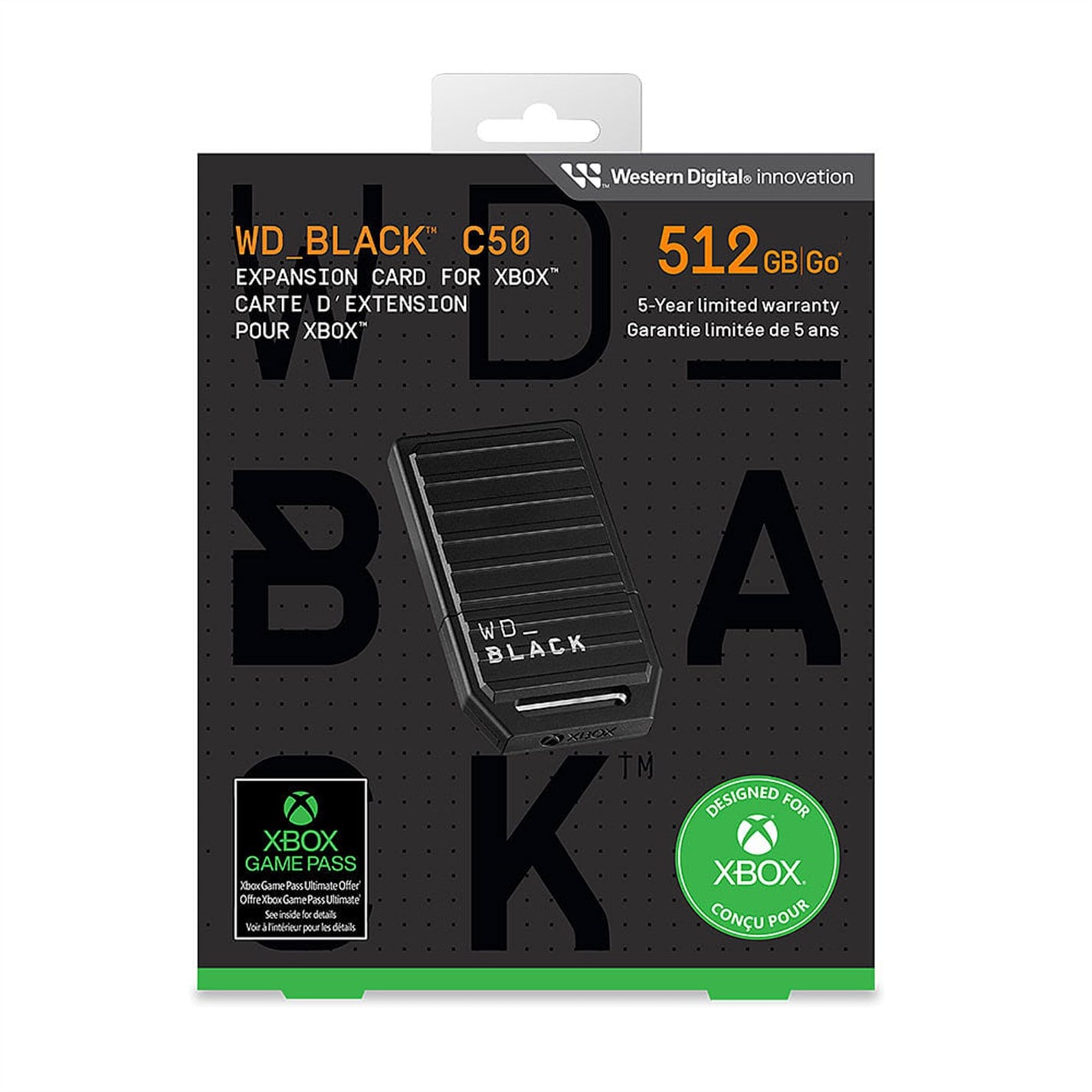Western Digital | WD_BLACK C50 Expansion Card for Xbox 512GB | Xbox 4 ...