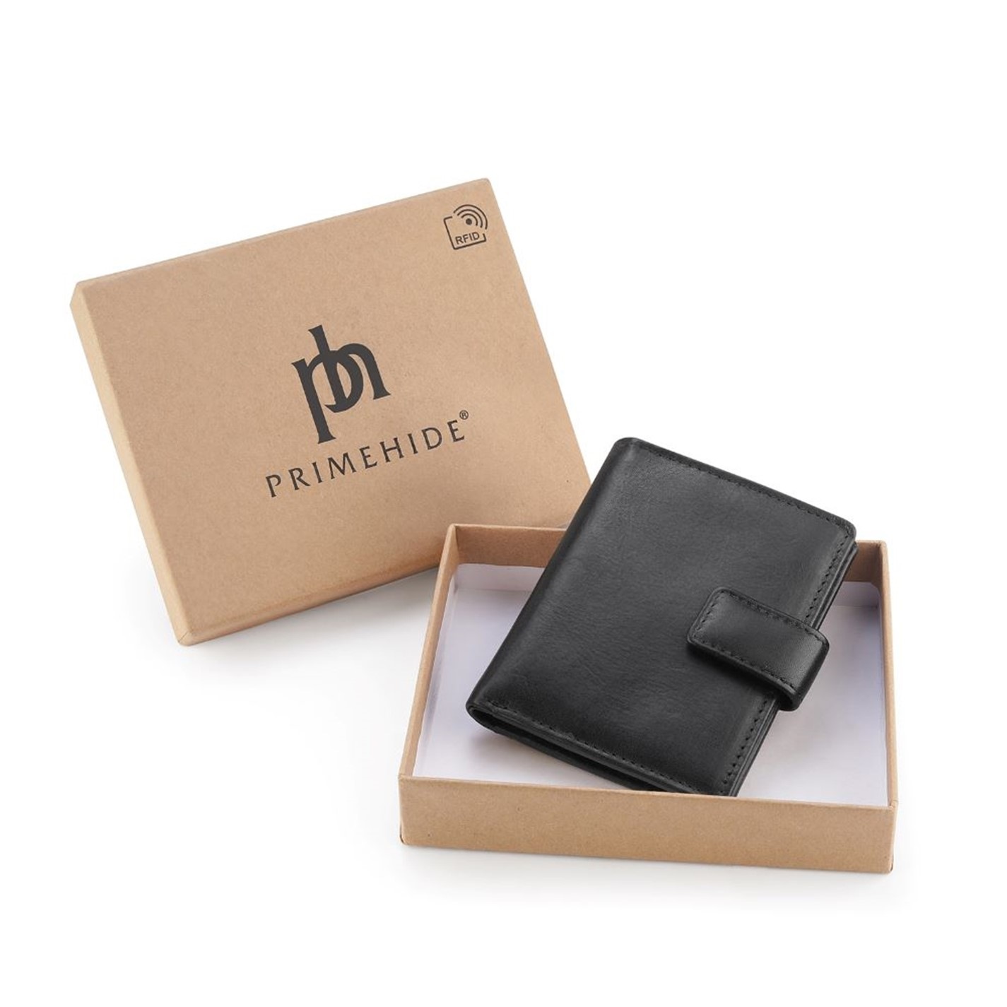 PRIMEHIDE Leather Tuscan Men’s Bifold Wallet with Tab Wallets