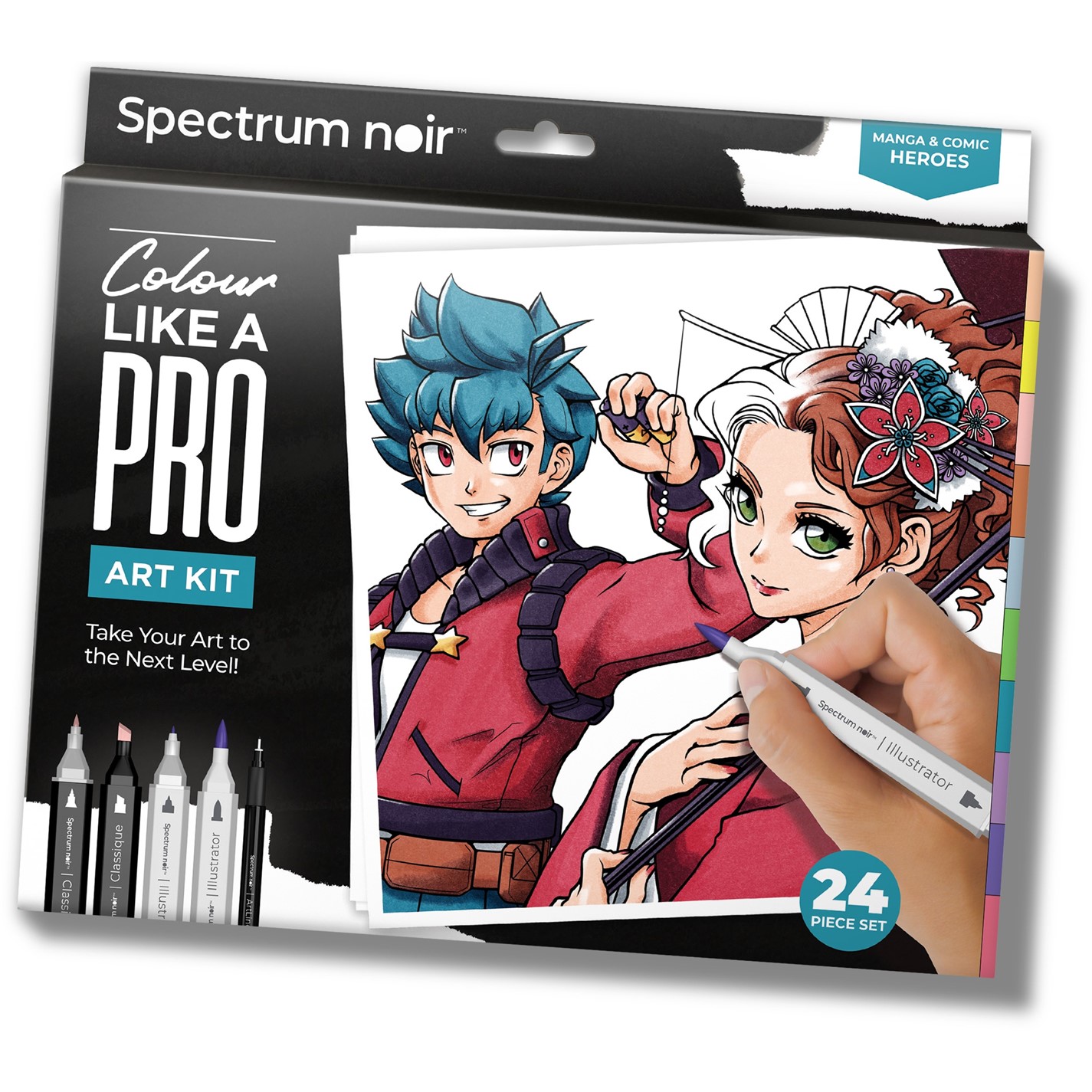 Crafter's Companion Spectrum Noir Tri Blend 24 Set Crafters