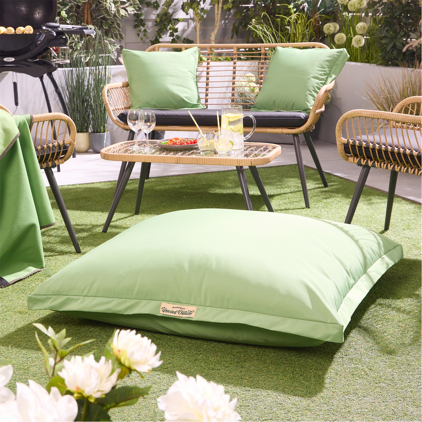 Martha Stewart Patio Cushions Greendale Home Fashions Roma Floral