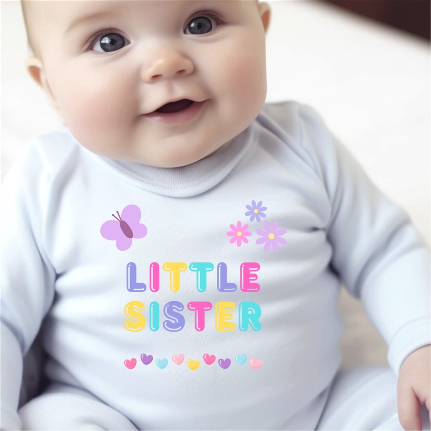 Newborn Clothes Little Sister Sleepsuit Next Baby Clothes Baby