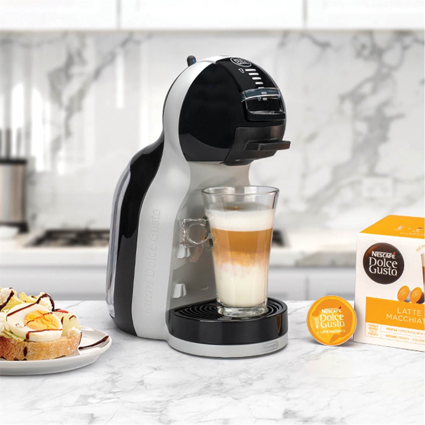 Cappuccino Asda Nescafe Dolce Gusto Machine Delonghi Dolce Gusto - Main Image