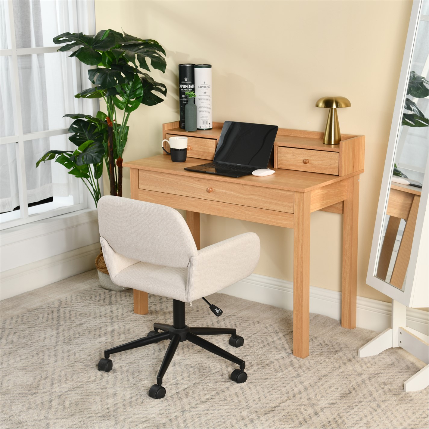 Office Desk Small Desk And Chair Sets Urban Meuble Light Wood Desk