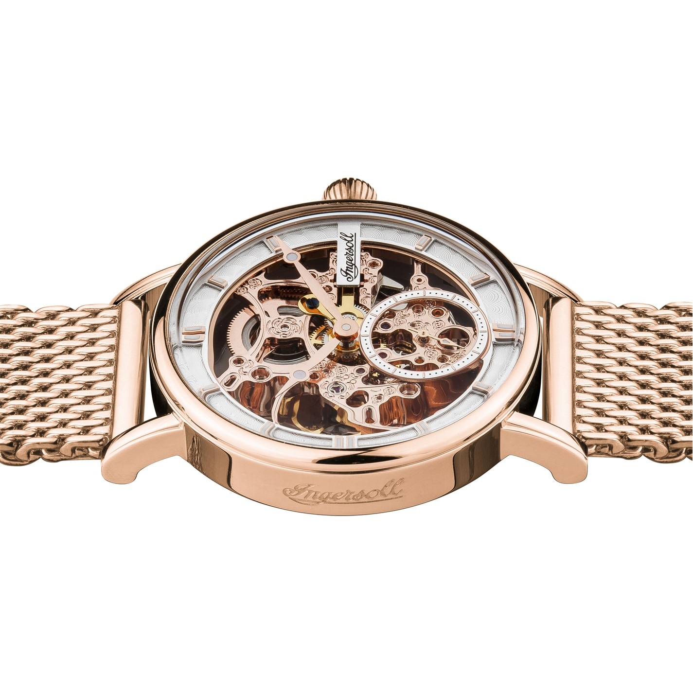 Ingersoll 1892 Ingersoll The Herald Watch Rose, Silver And Two