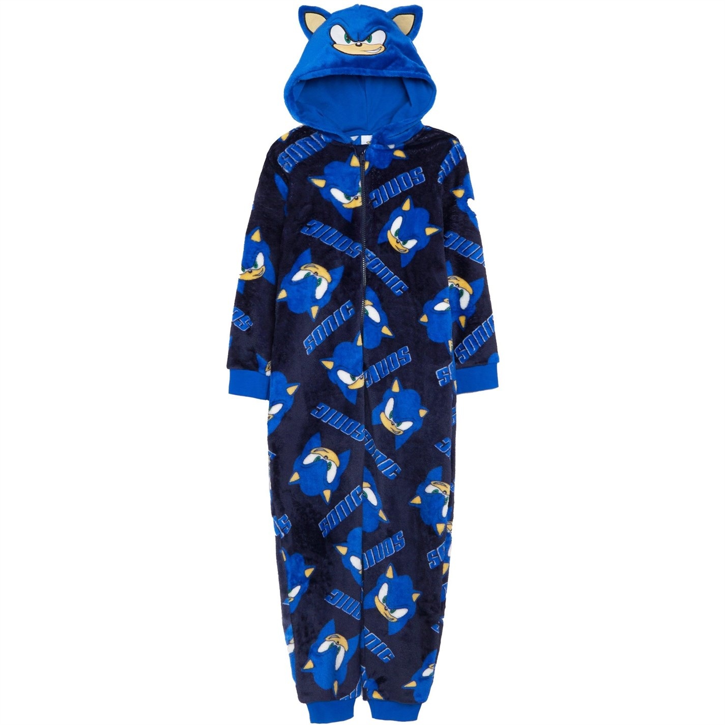 Character Sonic Boys Fleece Onesie Sonic FRASERS