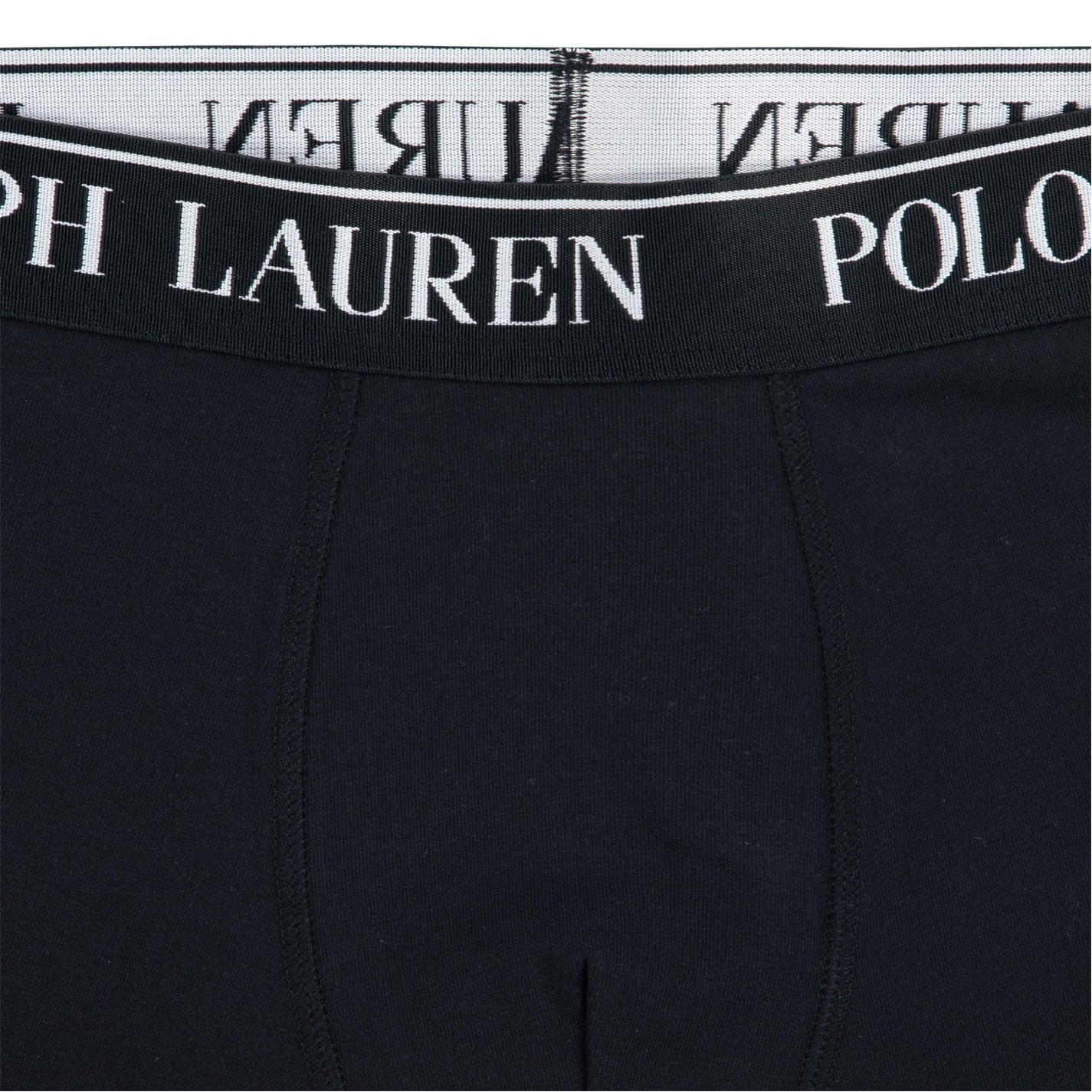 Ralph Lauren Little & Big Boy's 2 Pk Cotton Boxer Shorts Black/Red Size Small