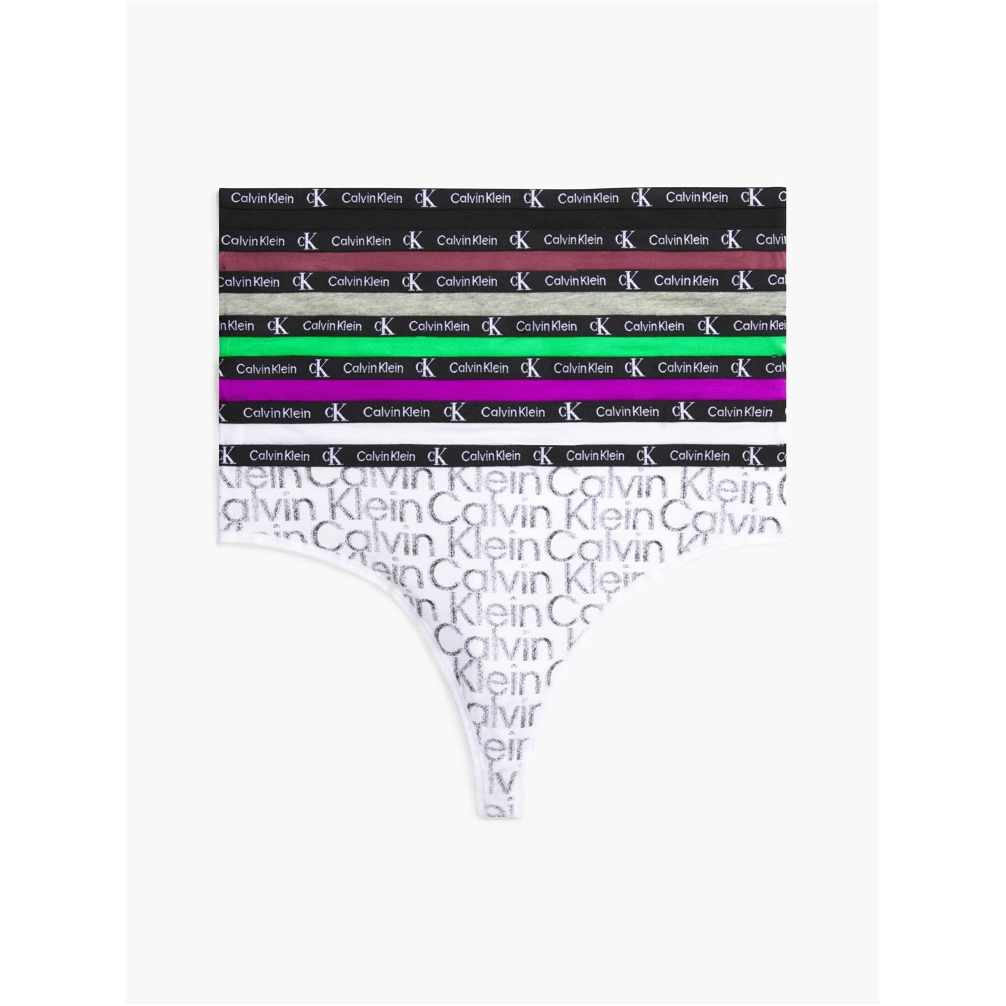 Calvin Klein MODERN THONG 7PK Thong Briefs House of Fraser