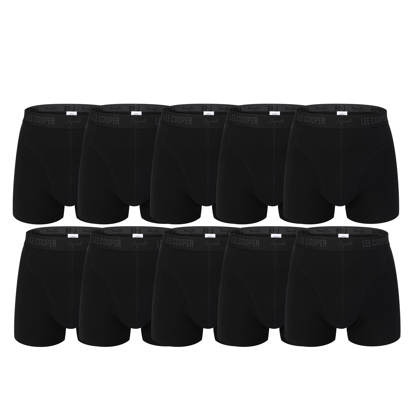 Lee Cooper 10 Pack Hipster Boxer Shorts Mens Boxer Briefs House