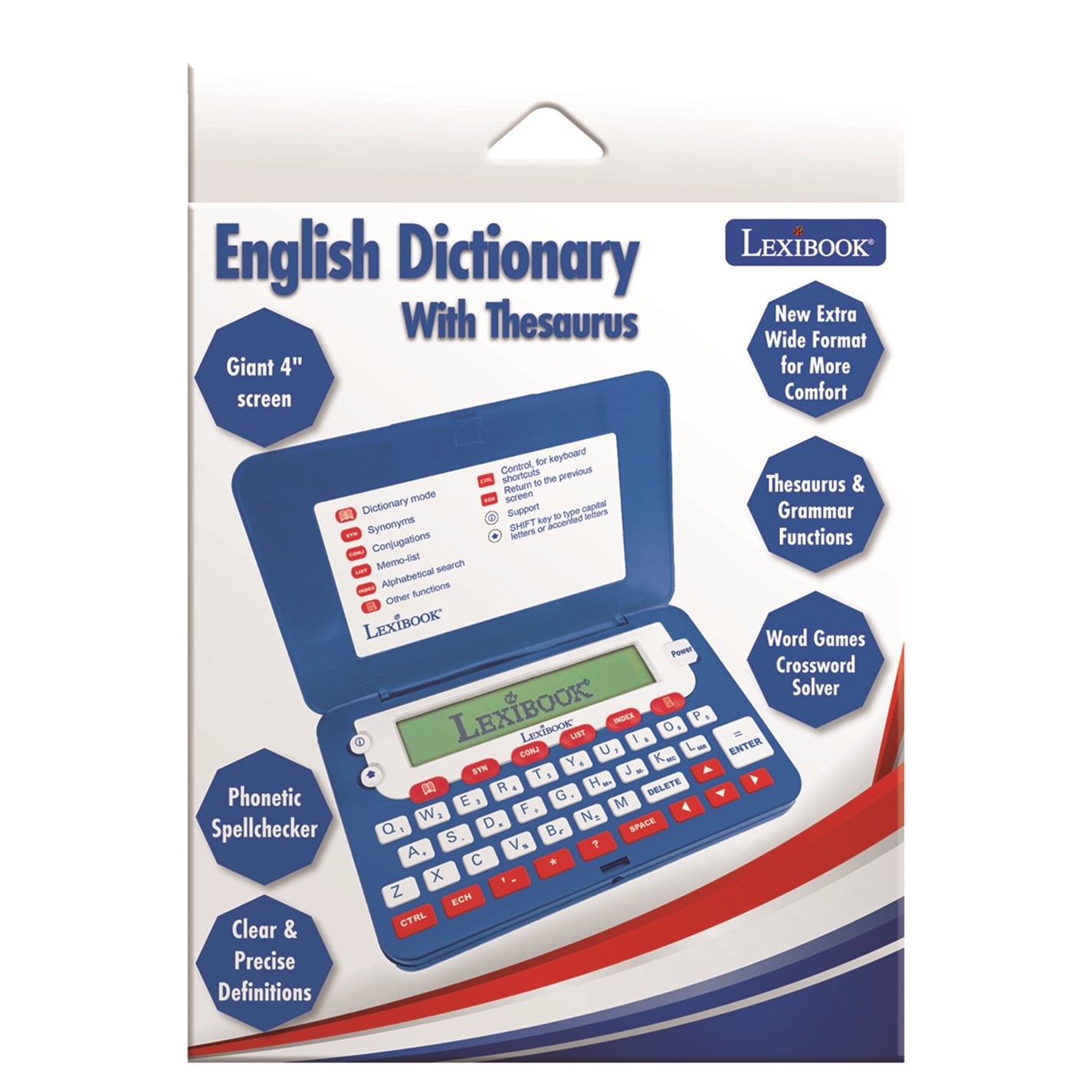Lexibook English Electronic Dictionary with Thesaurus Multi FRASERS