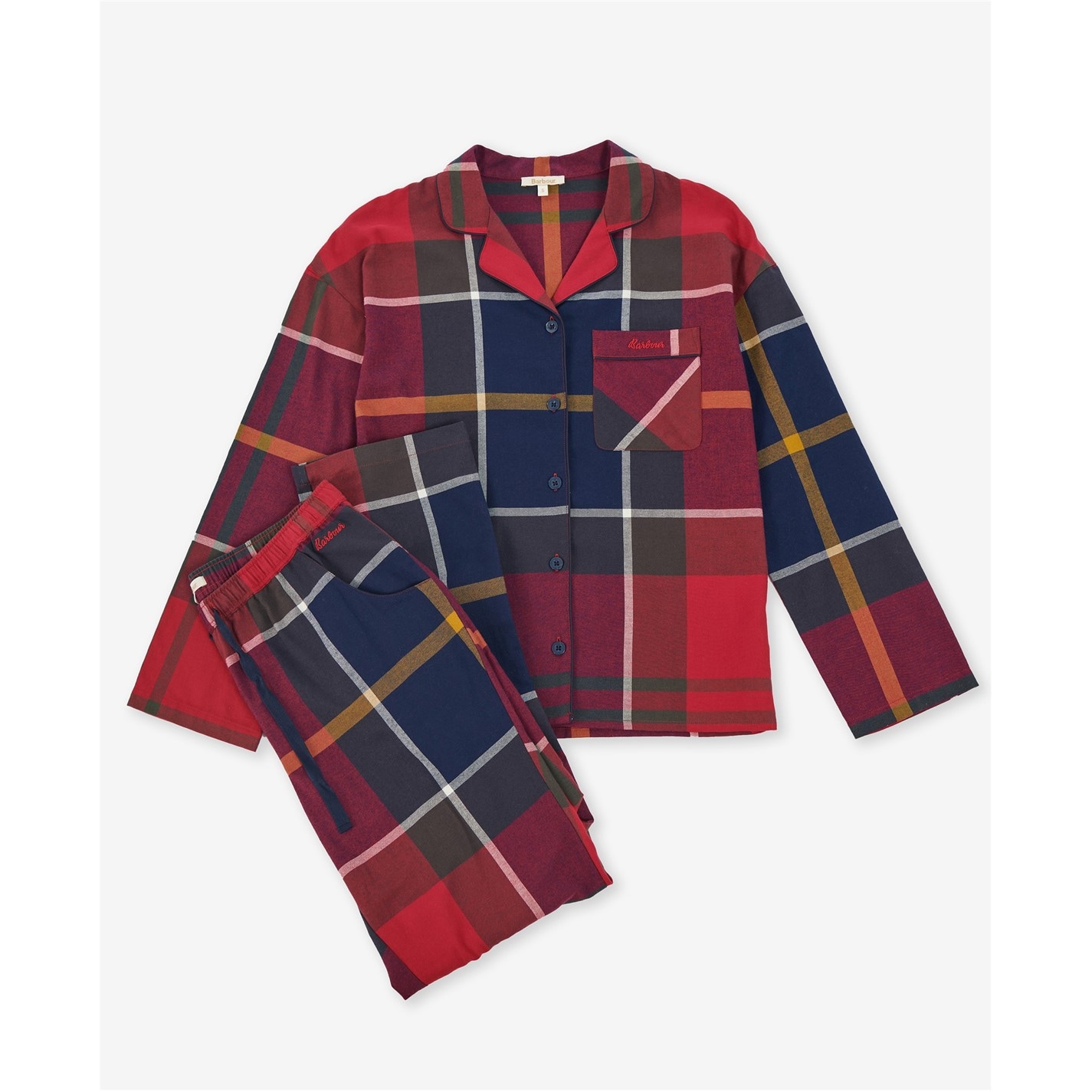 Tartan Barbour Mens Pyjamas Barbour Large Scale Ellery Pyjama Set