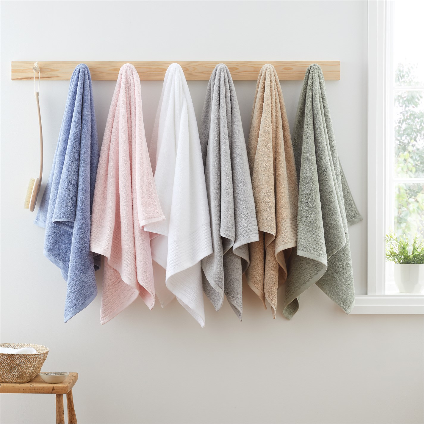 Bianca Egyptian Cotton Bath Towel Towels FRASERS
