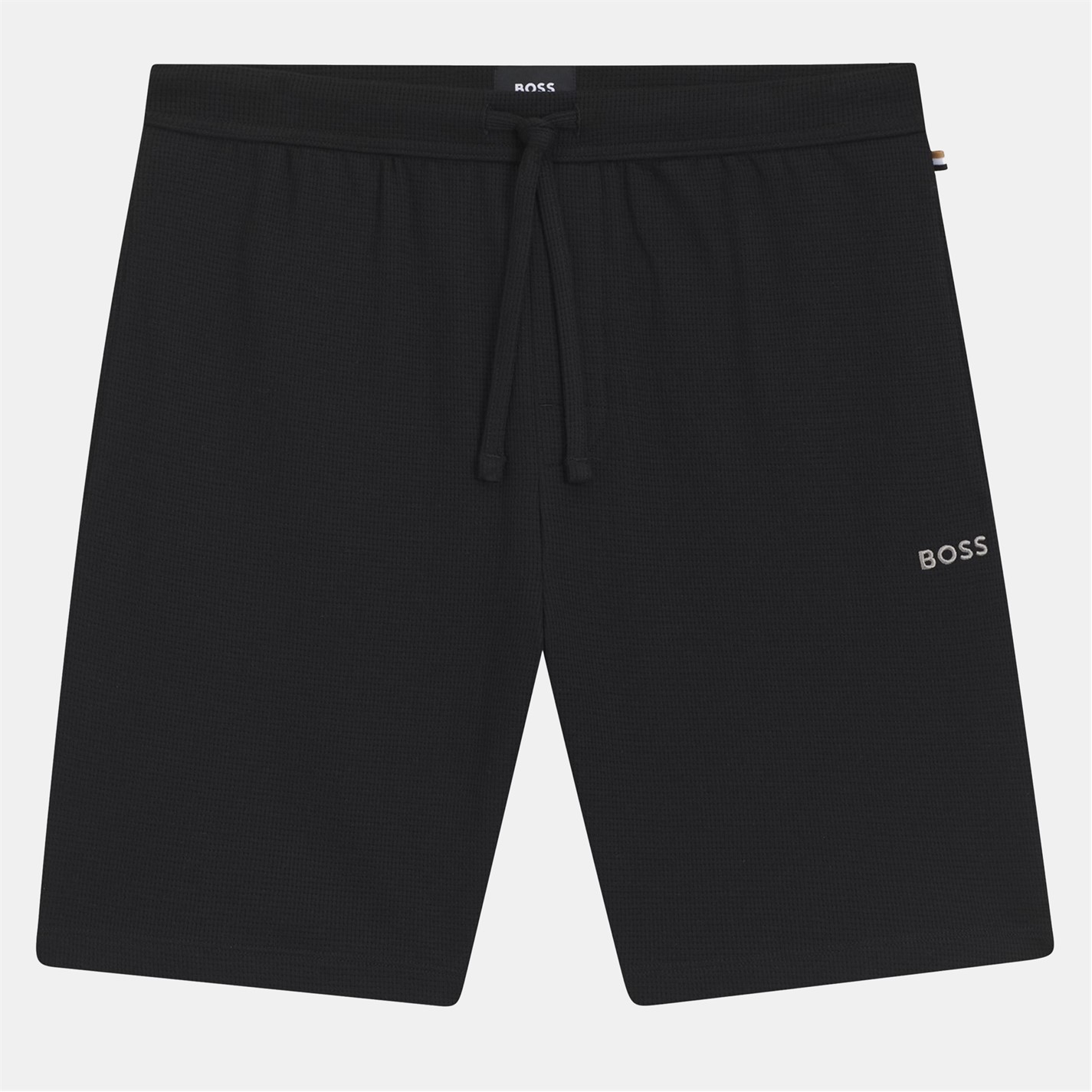 Ash comfort waffle shorts - Egret
