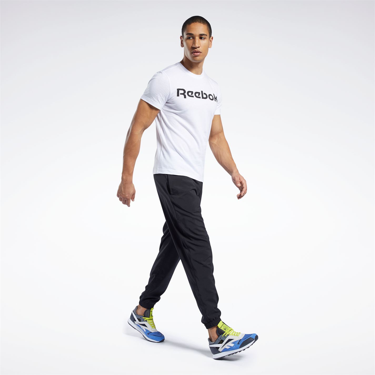 Reebok | Training Essentials Woven Cuffed Pants Mens | Black | FRASERS  Ireland