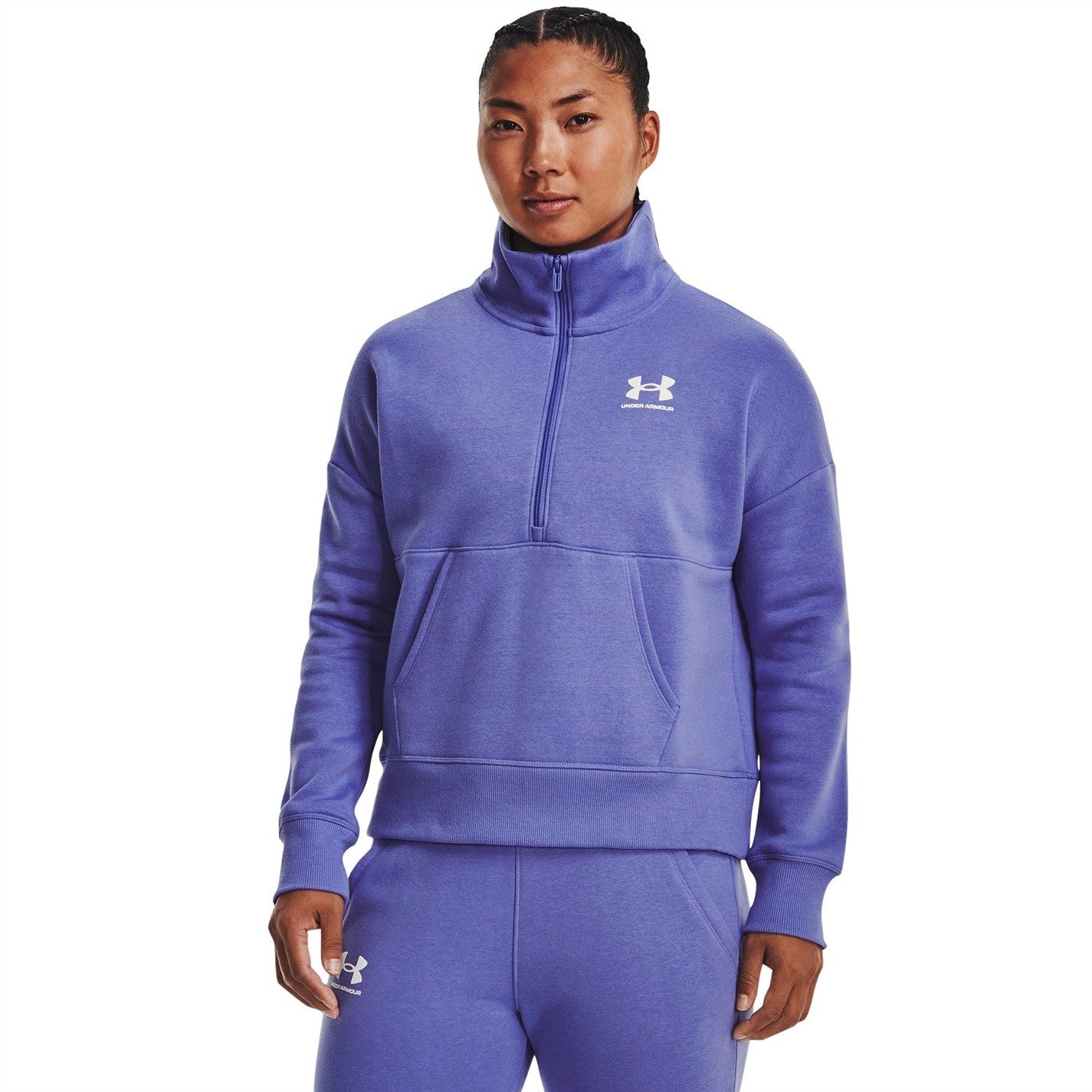 Under Armour Fleece HZ Blue FRASERS