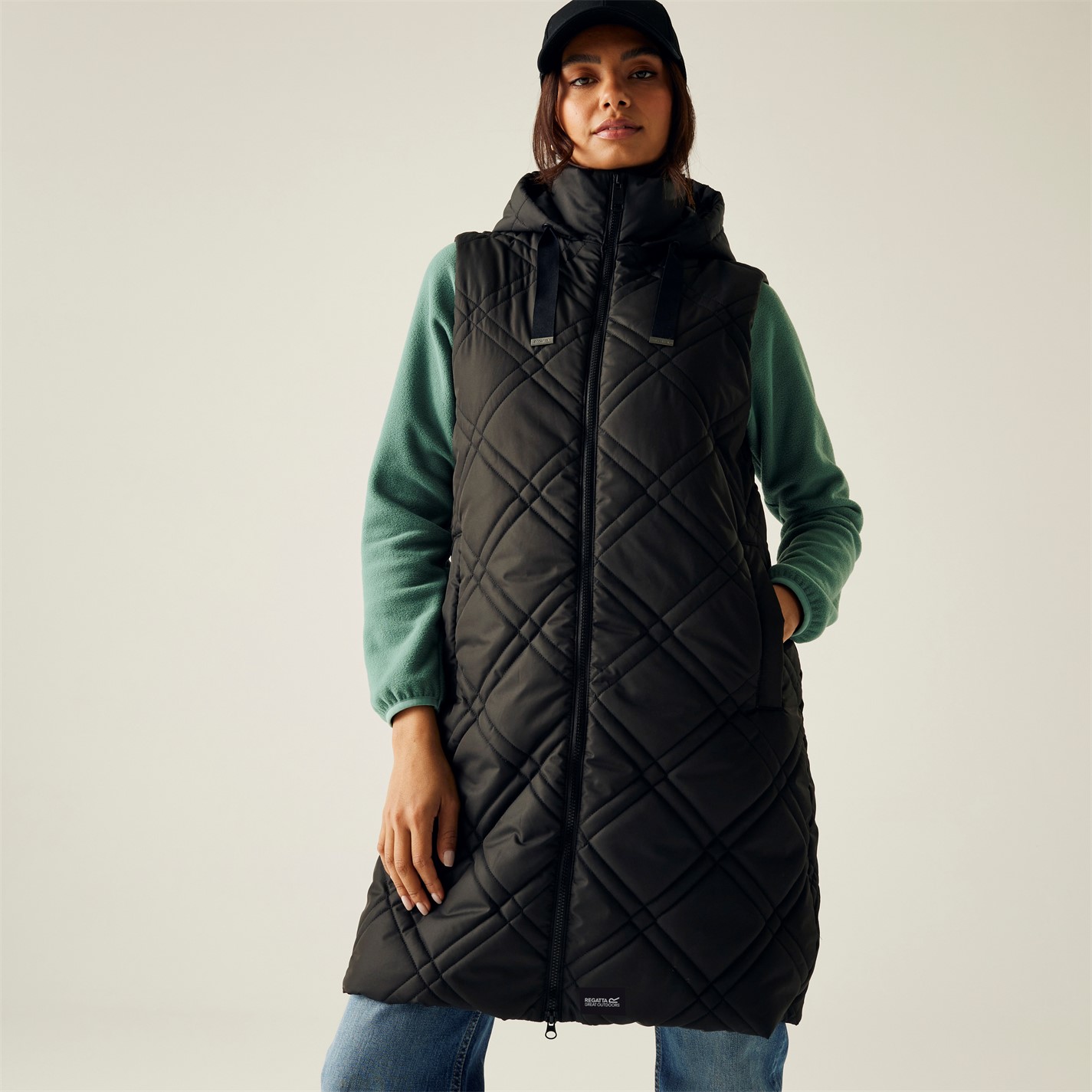 Gilet da donna Regatta Wmn Harrock B/WII