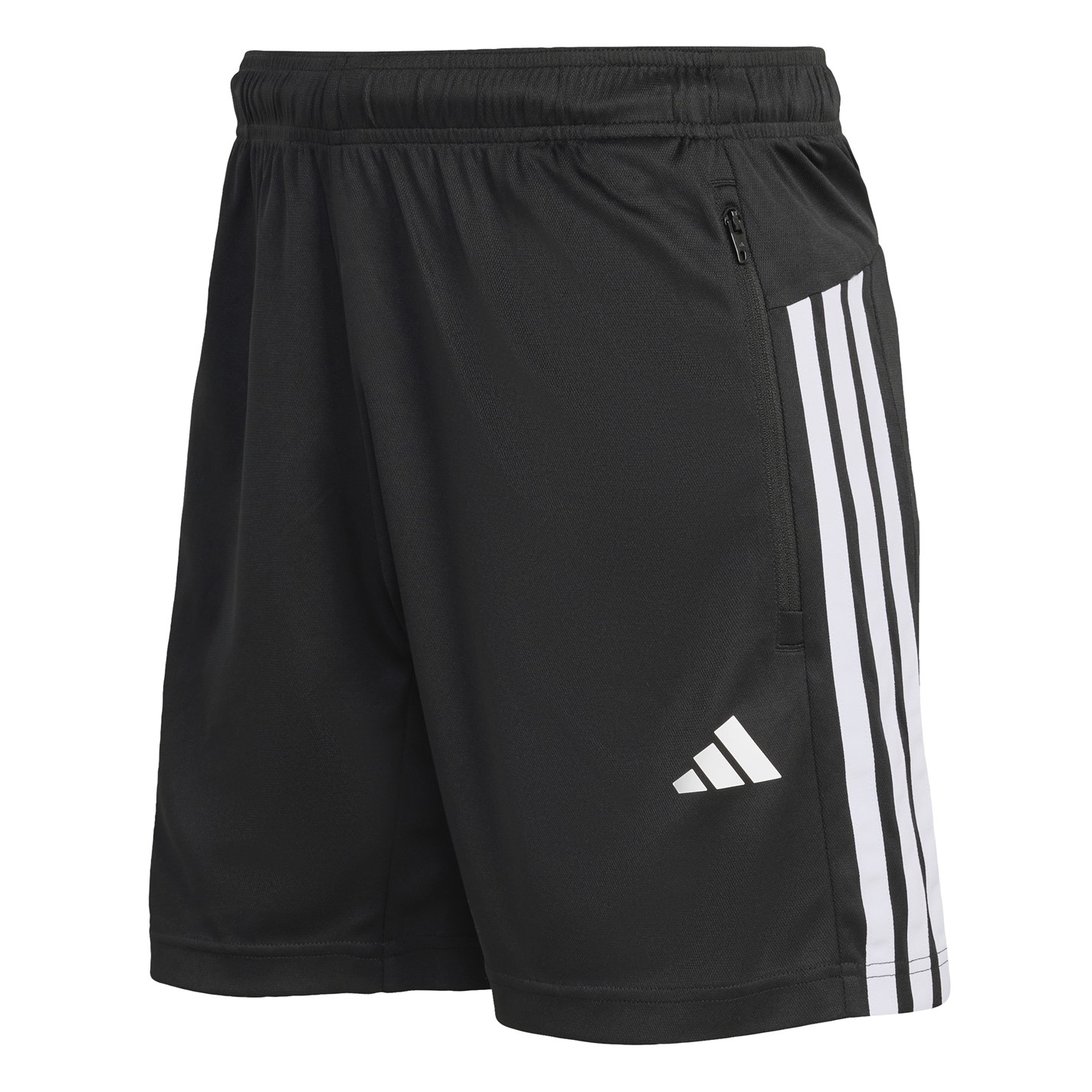 adidas Stripe Essentials Pique Training Shorts Mens Black