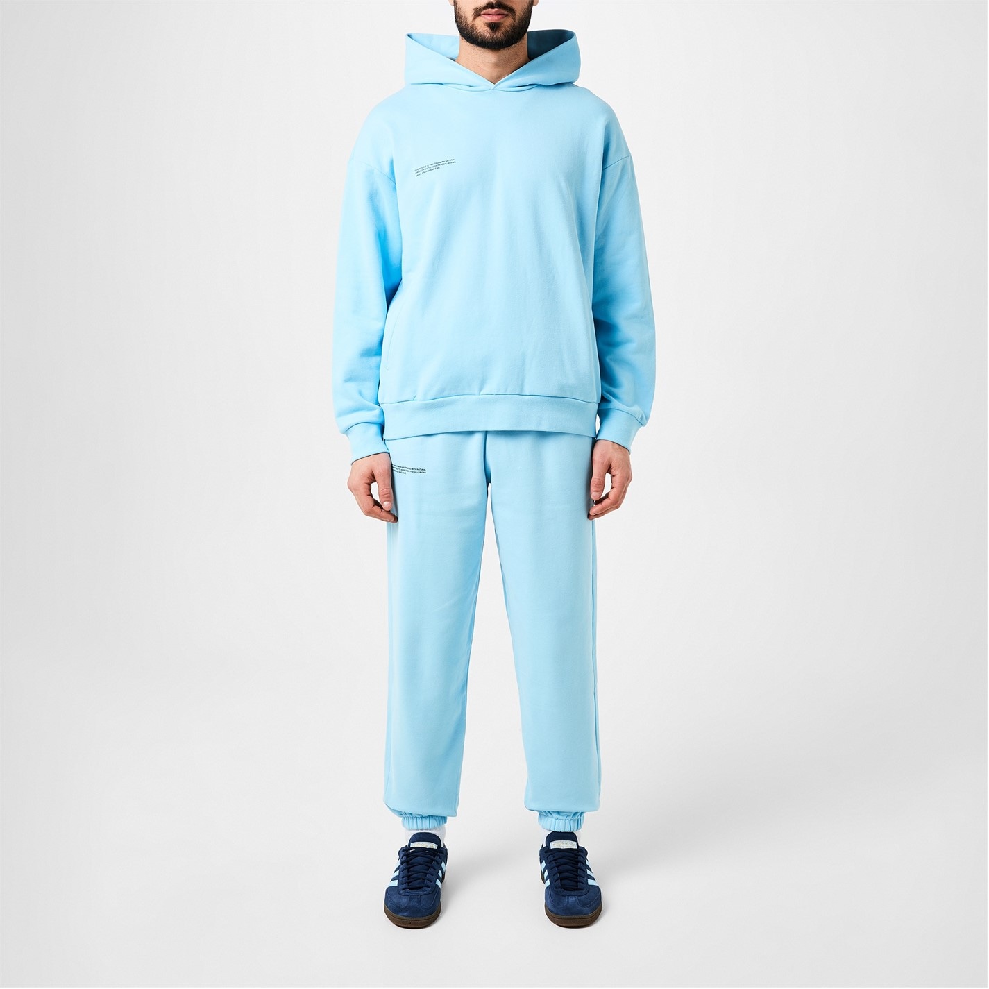 PANGAIA 365 Track Pants Closed Hem Fleece Jogging Bottoms