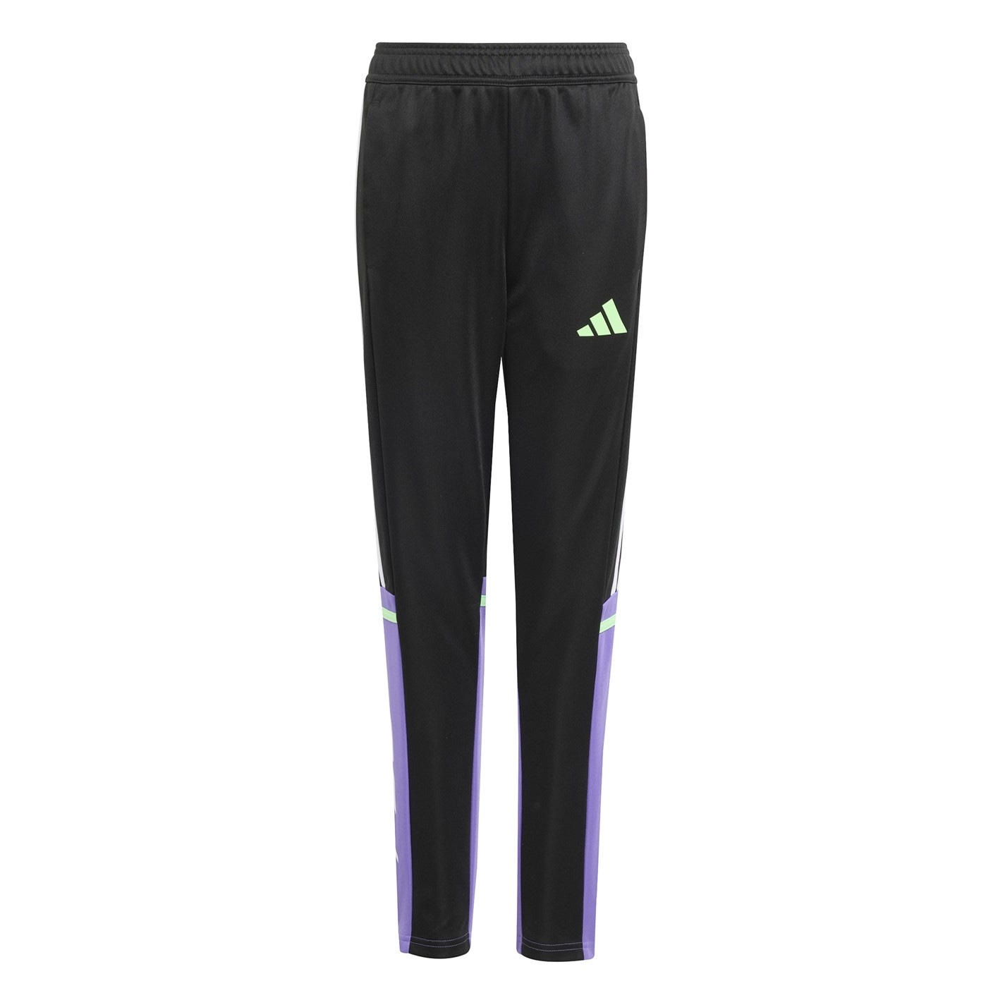adidas F50 Training Tracksuit Bottoms Juniors Black/Purple