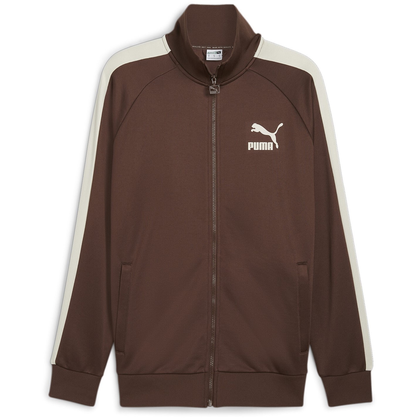 Puma T7 Iconic Track Jacket (S) Pt Jogger Mens Dark Brown