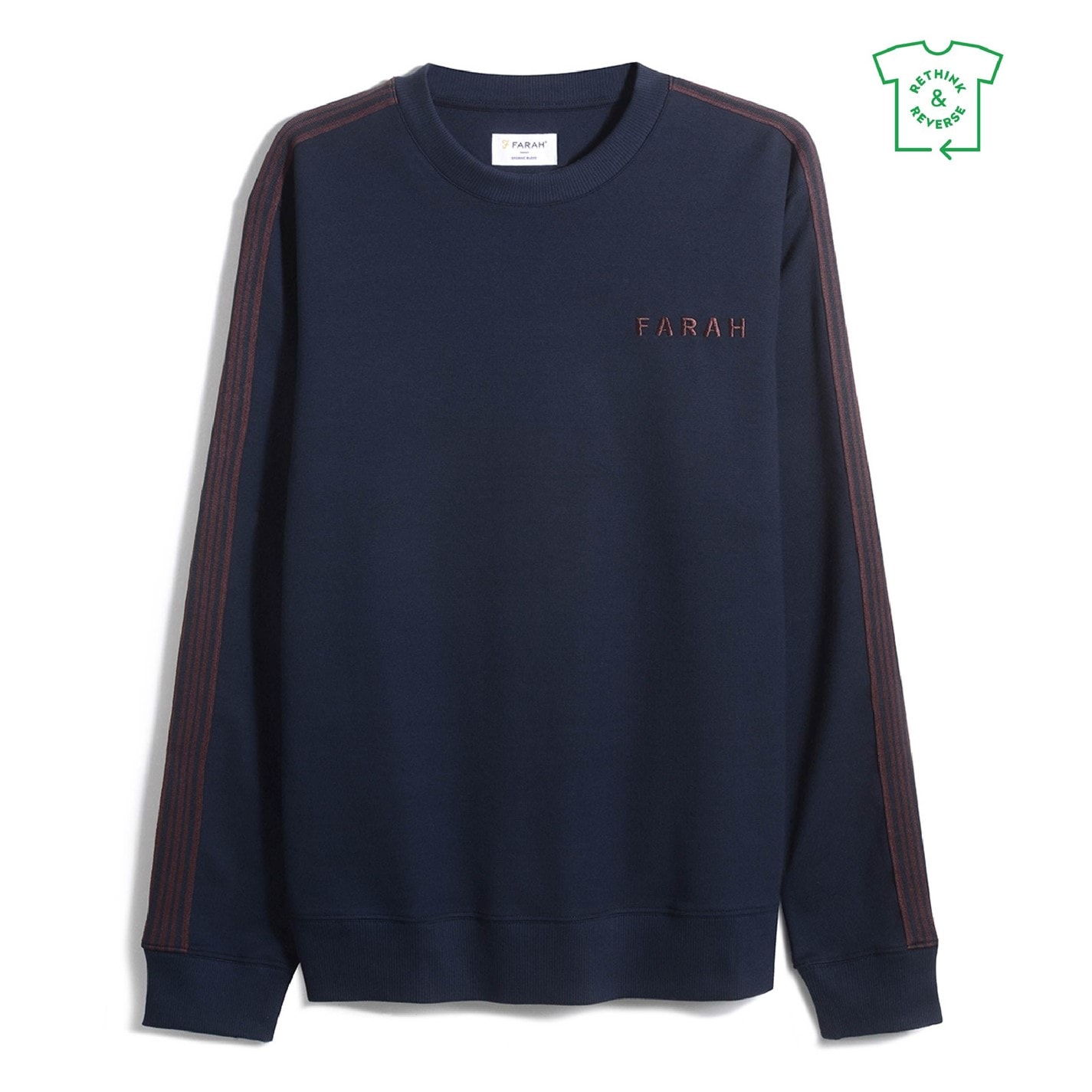 Farah Cortina Long Sleeve Sweatshirt Crew Sweaters FRASERS