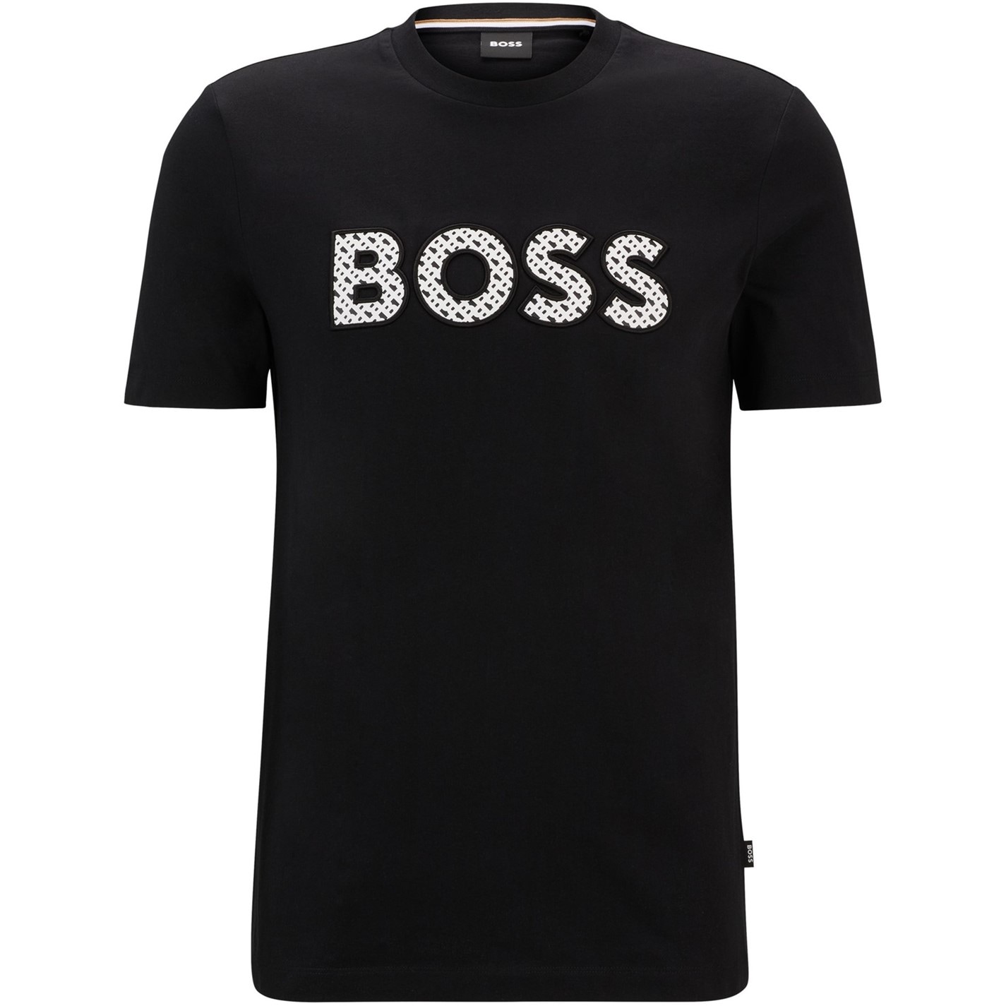 *BOSS *BLACK C-Thompson ロゴ Tシャツ ホワイト ブラック BOSS | C-Thompson T-Shirt | Black 002 | FRASERS