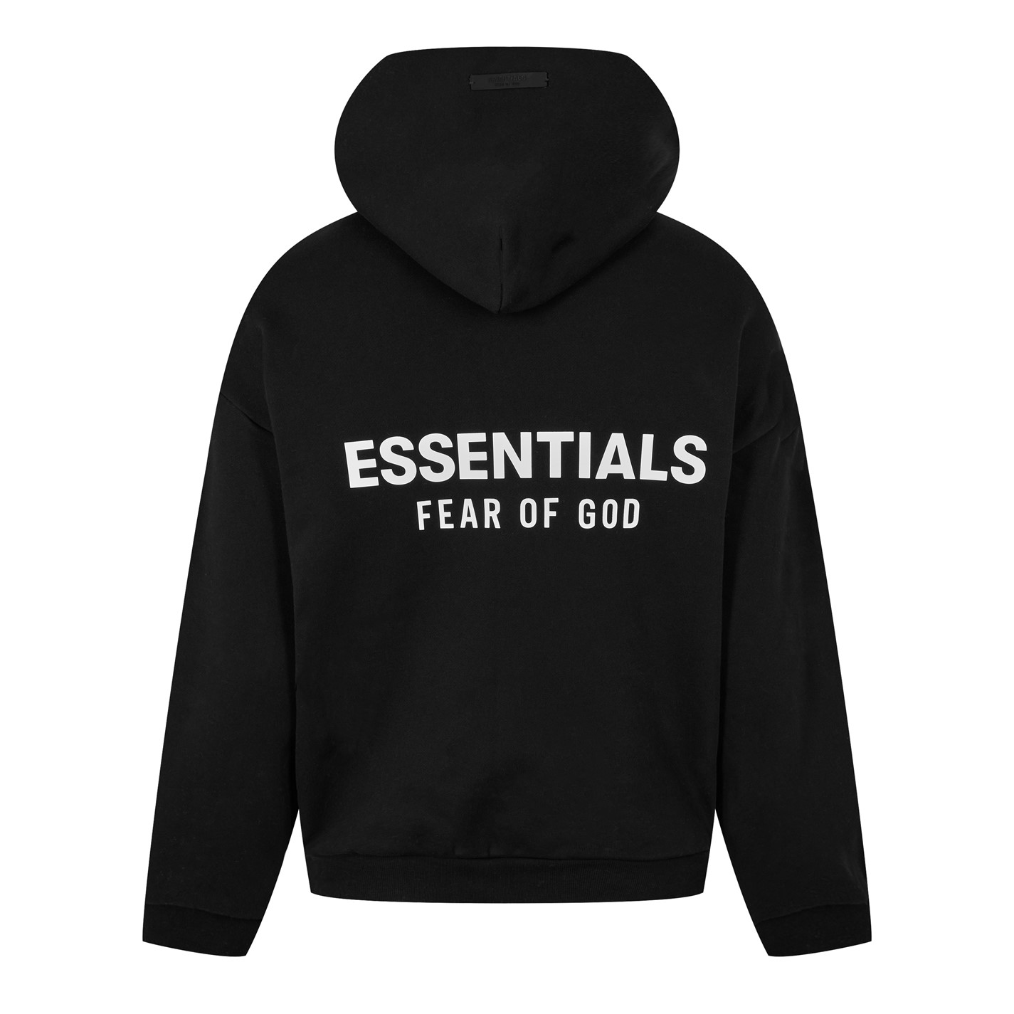 Hoodie Essentials Black Jumper Fear Of God Essentials Photo
