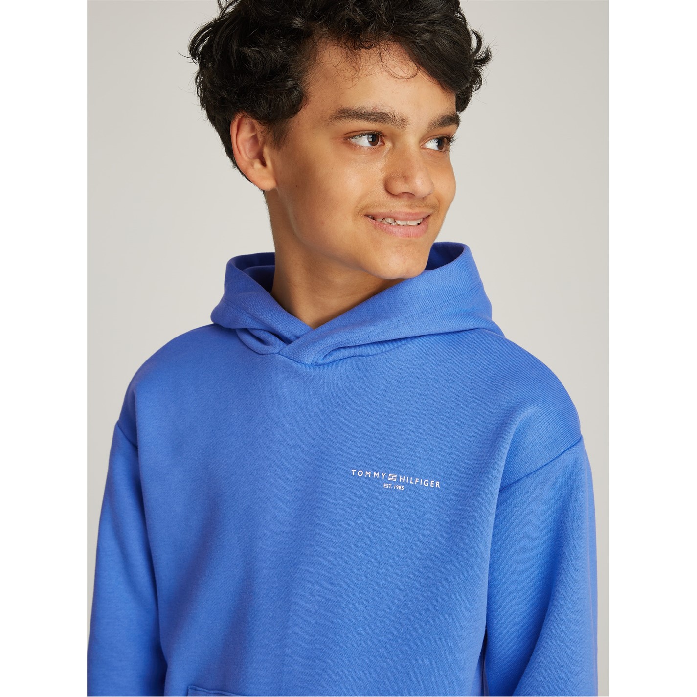 TOMMY HILFIGER 1985 Mini Corp Logo Hoodie Juniors OTH Hoodies