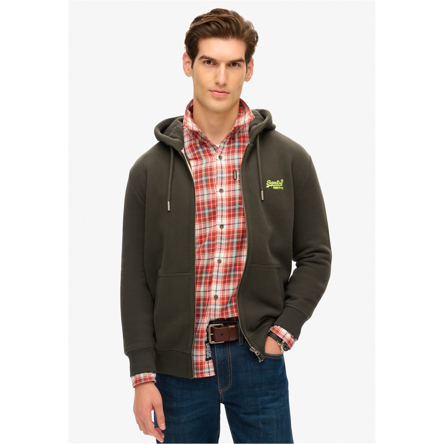 Superdry Superdry Basic Zip Hoodie Zip Hoodies FRASERS Ireland
