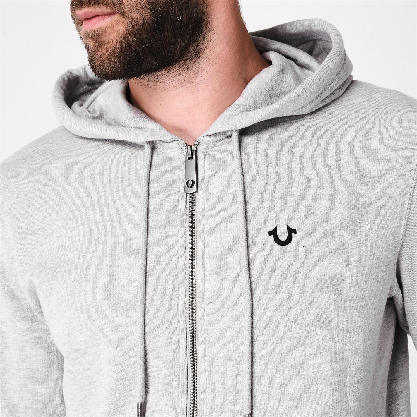 True Religion Horseshoe Zip Hoodie Zip Hoodies House of Fraser
