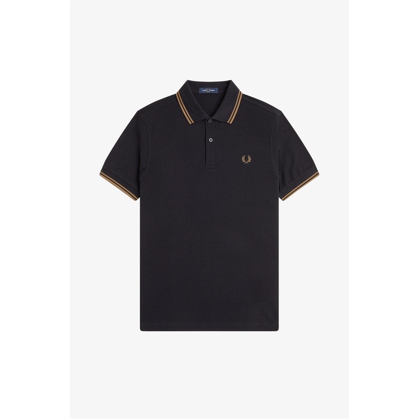 Fred Perry | Short Sleeve Twin Tipped Polo Shirt | Short Sleeve