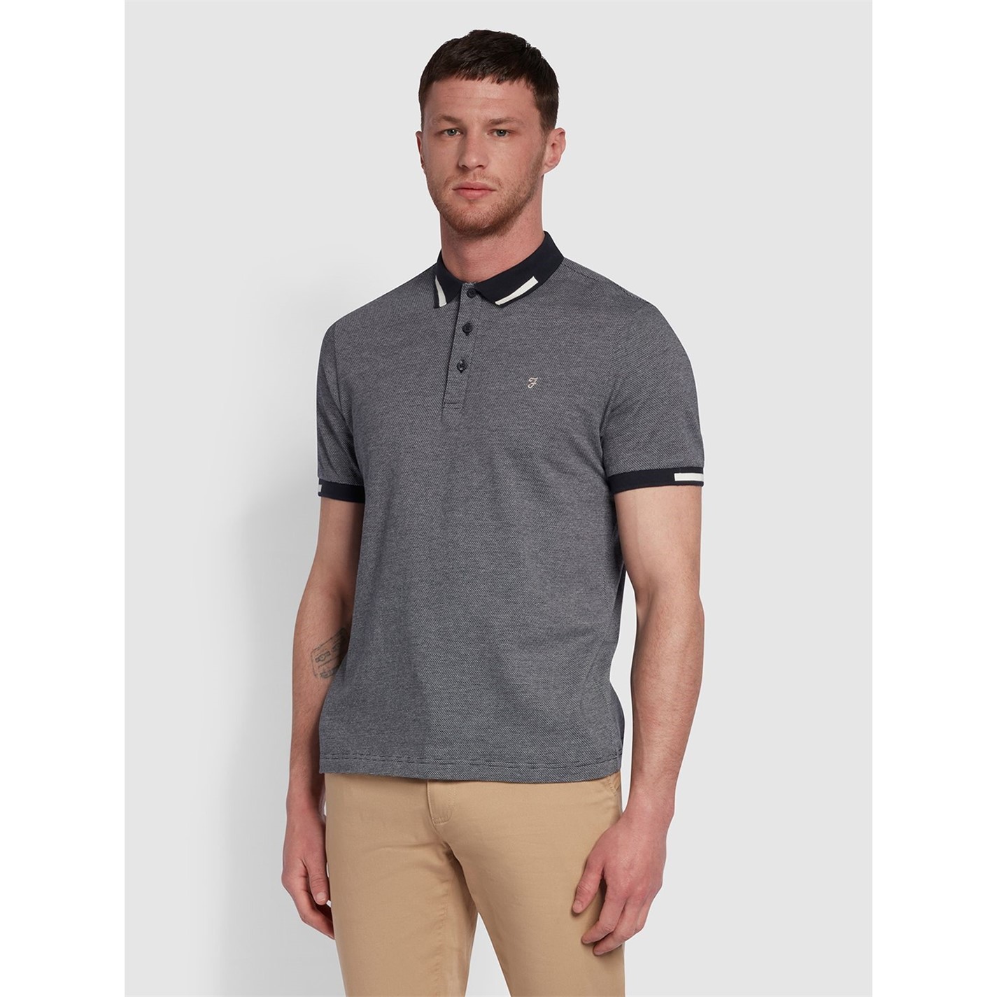 Farah Farah Lonnie Jaquar Sn99 True Navy House of Fraser