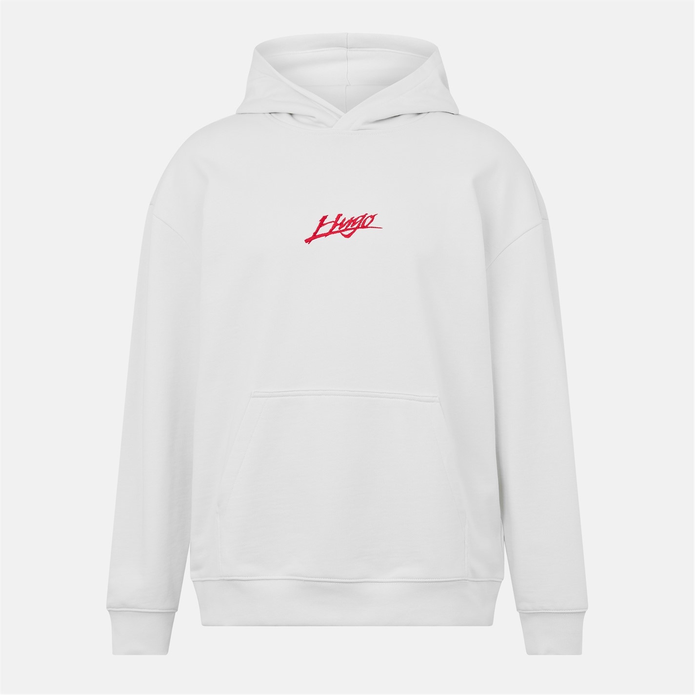 Hugo Logo Hoodie Natural 101 FRASERS Ireland