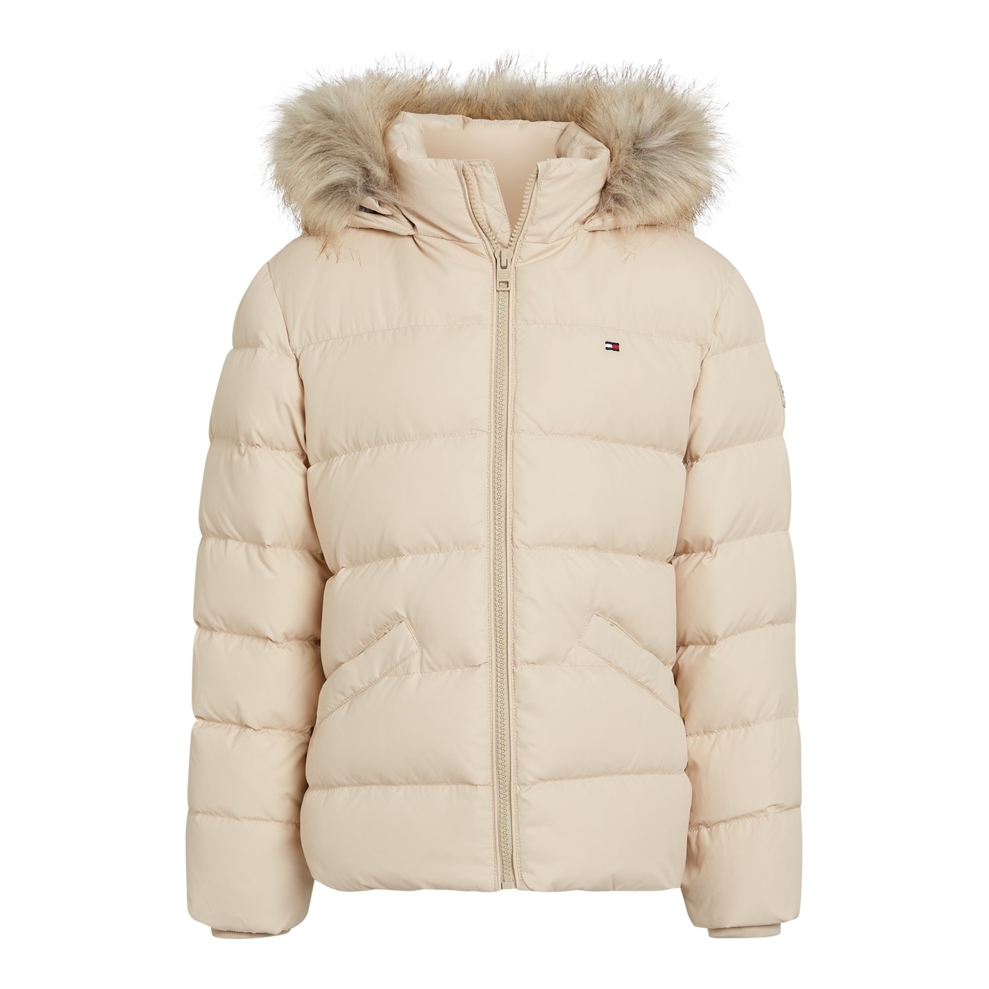 Daunenmantel Tommy Hilfiger Winterjacke Damen Kurz WeiÃƒÂŸ Tommy