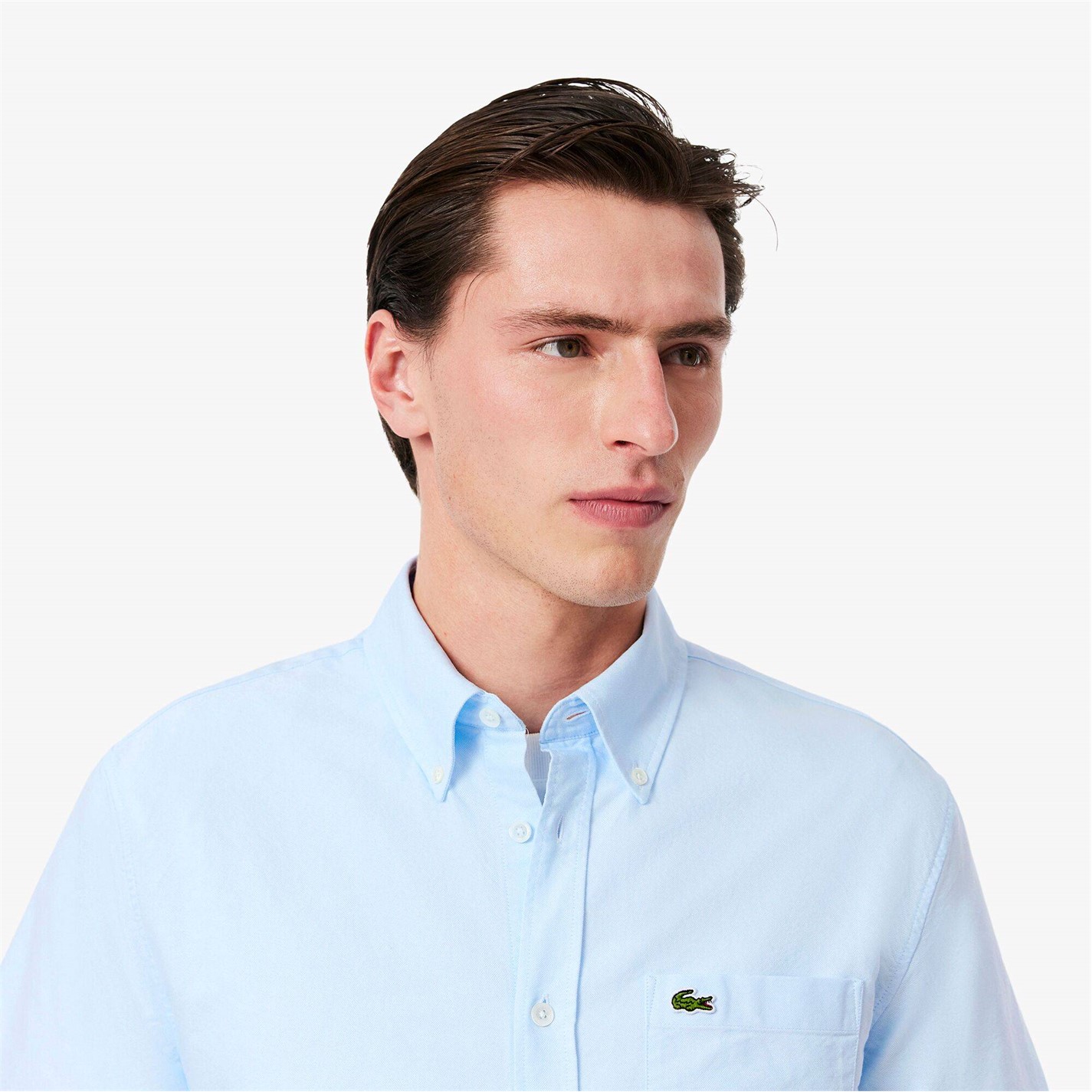 Mens  Short Sleeve Oxford Shirt Sea Spray