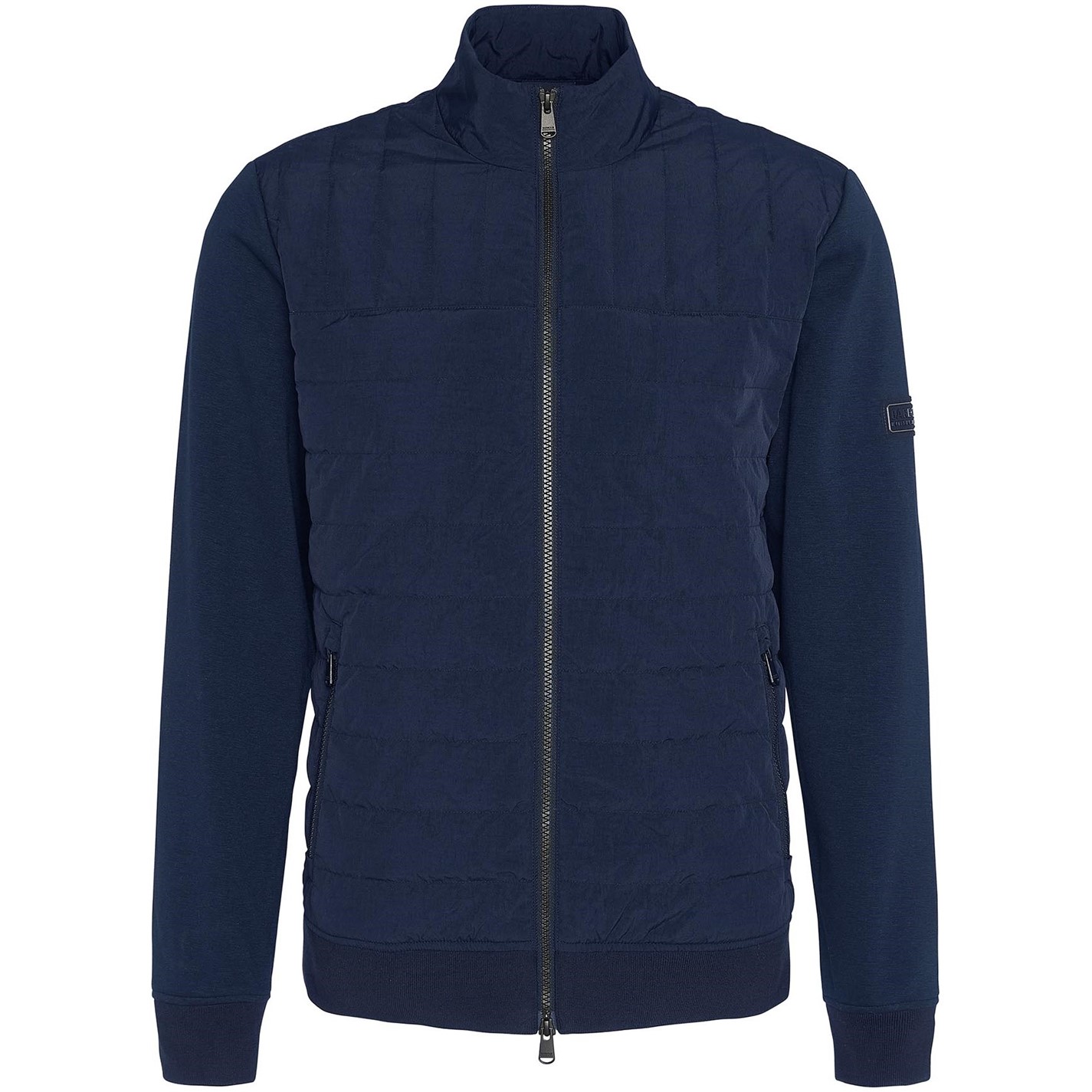 BARBOUR INTERNATIONAL Counter Quilted Sweatshirt Navy Ny91