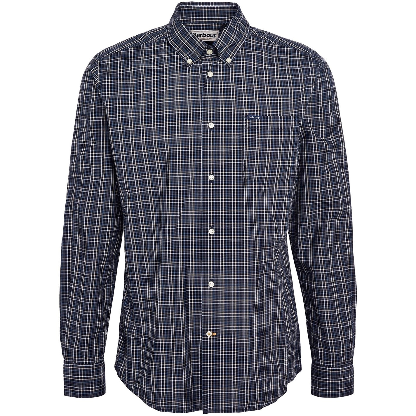 Barbour Windale Tailored Long-Sleeved Shirt Black Bk31