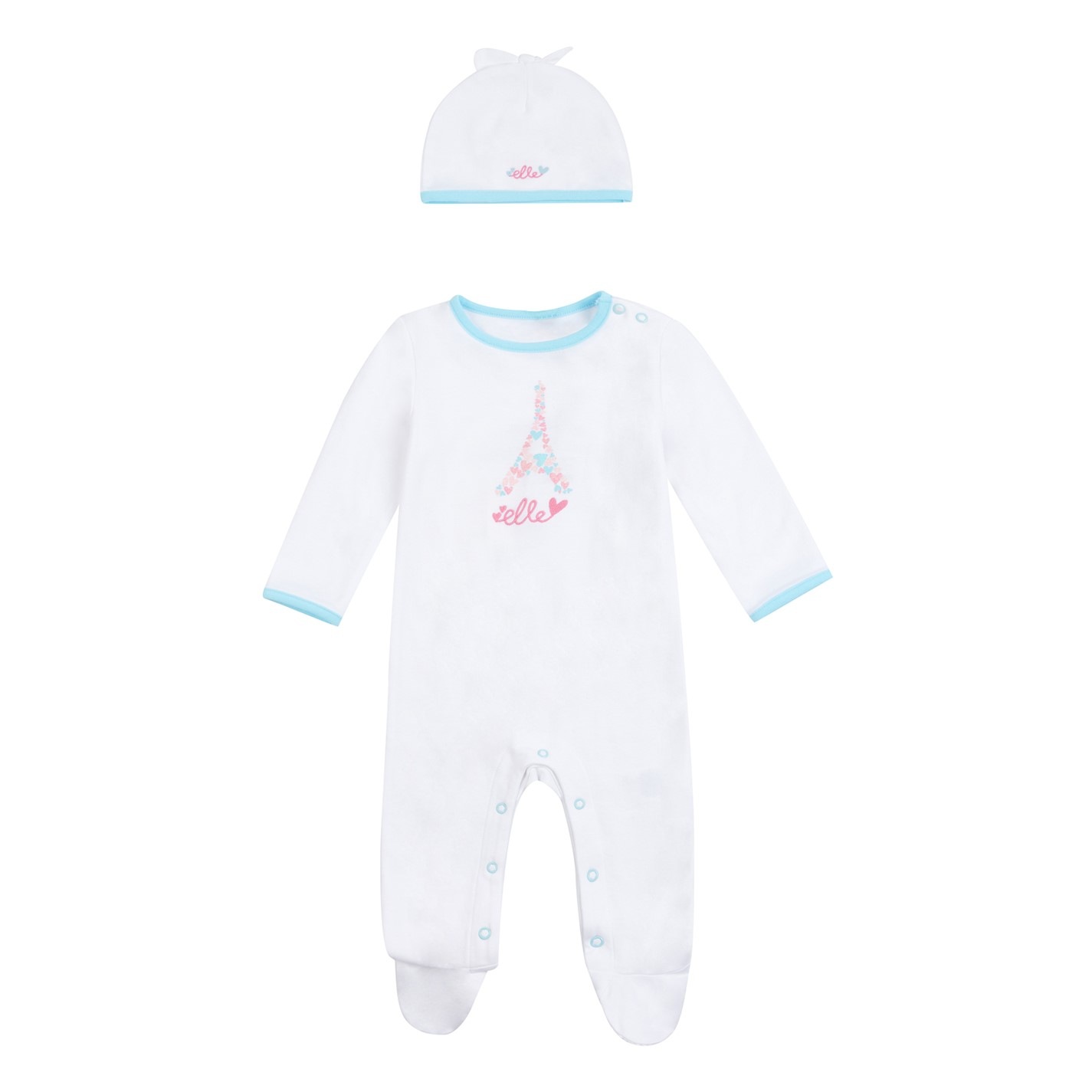 Elle Babies Sleepsuit Set Snow White House of Fraser