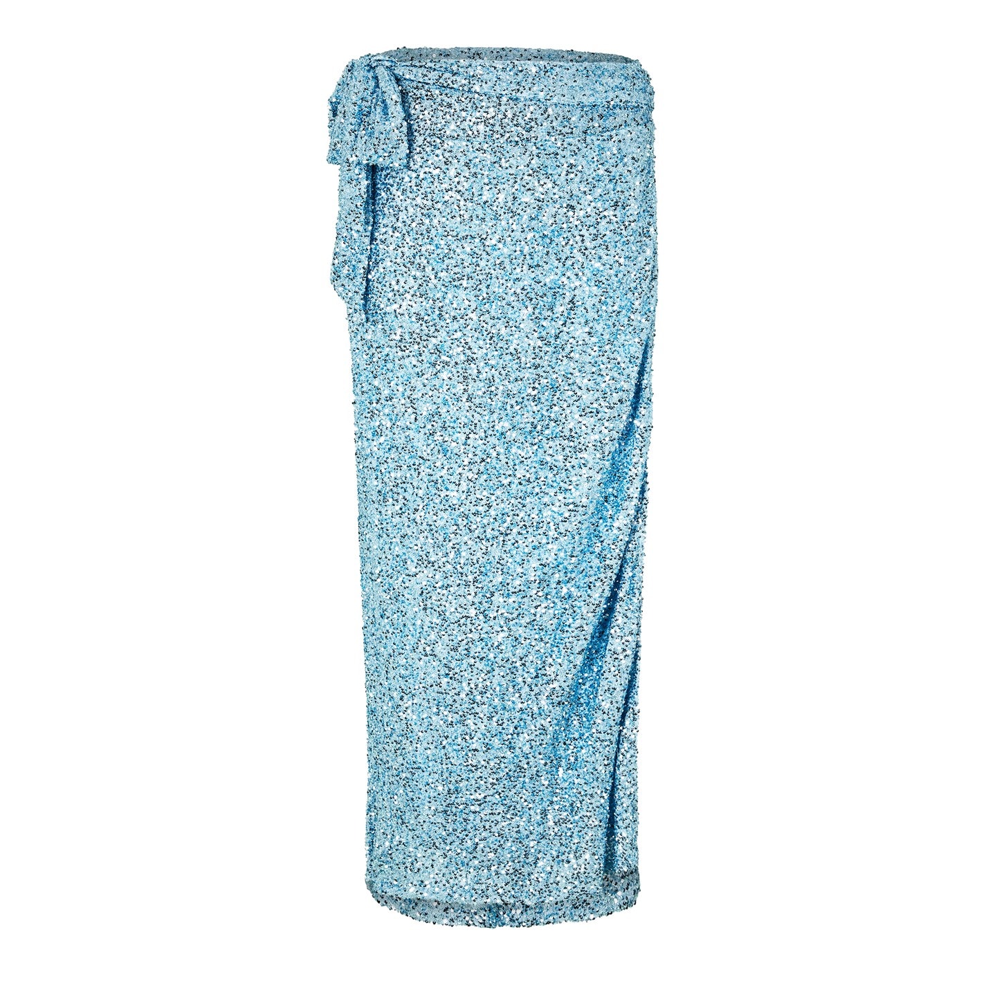 Never Fully Dressed | Ice Blue Sequin Jaspre Skirt | Blue | FRASERS Ireland