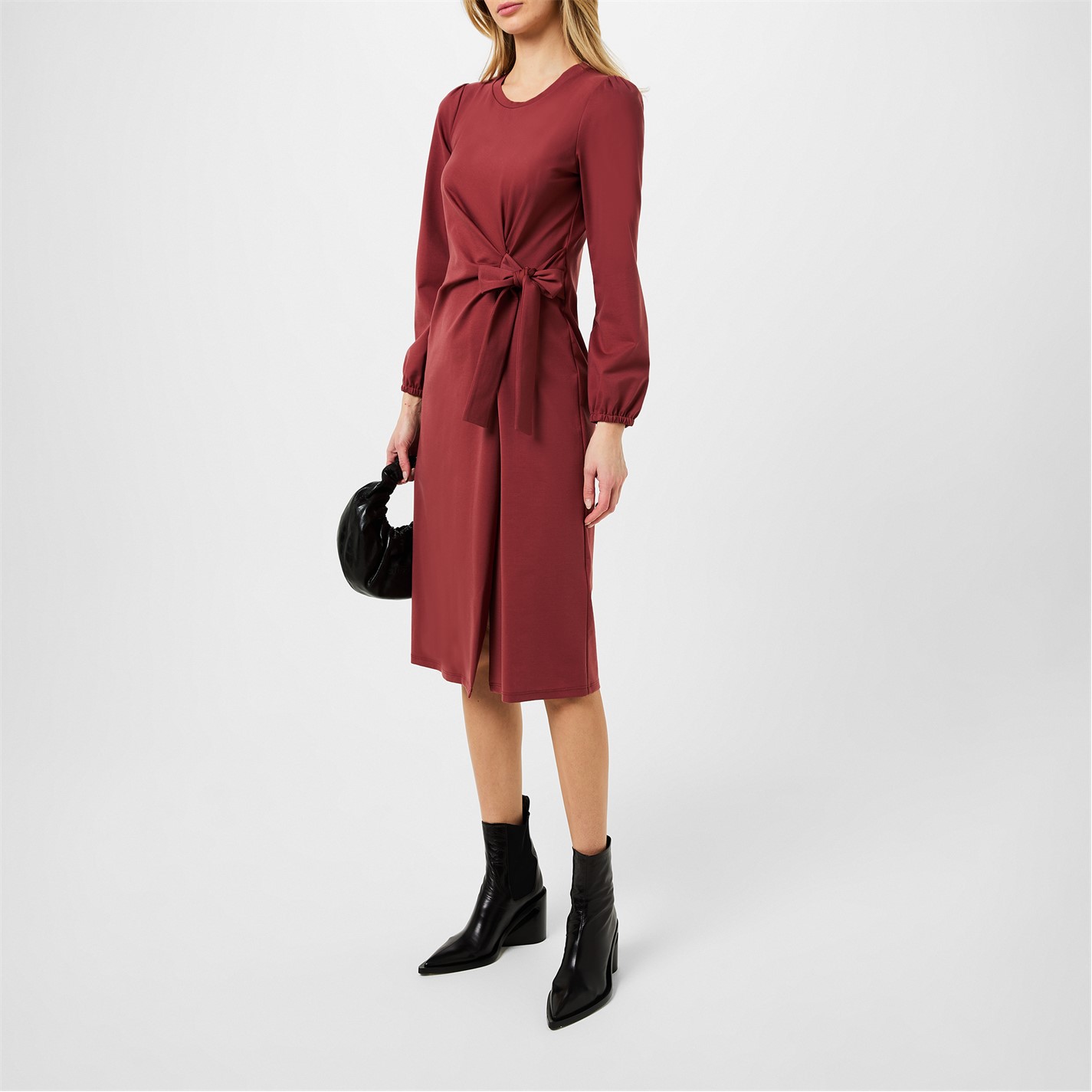 Weekend Max Mara Febe Jersey Dress Rust 001 FRASERS Ireland