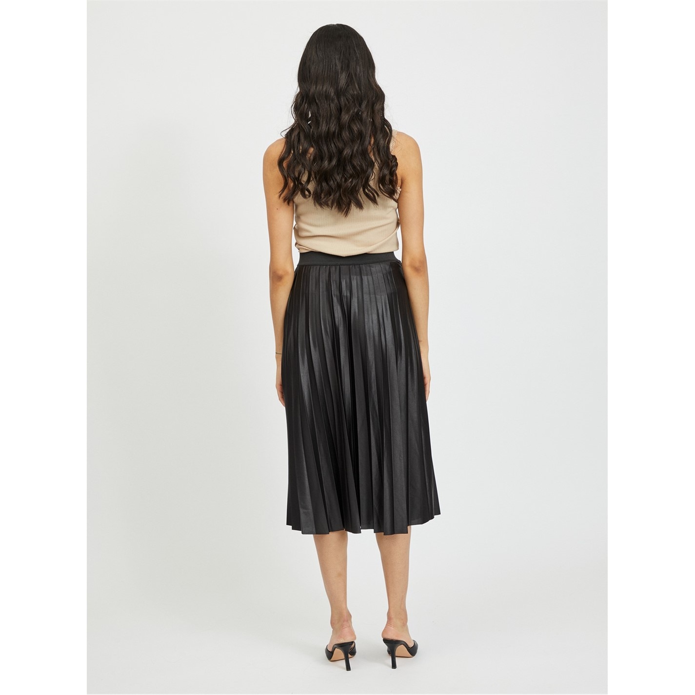 Vila Nitban Skirt Ld00 Midi Skirts House of Fraser