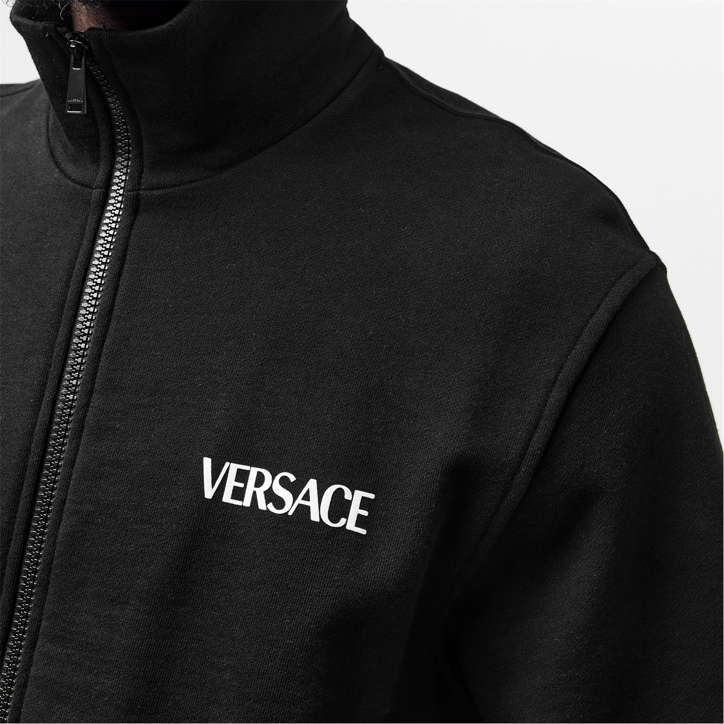VERSACE | Medusa Print Jacket | Black-White | FRASERS Ireland