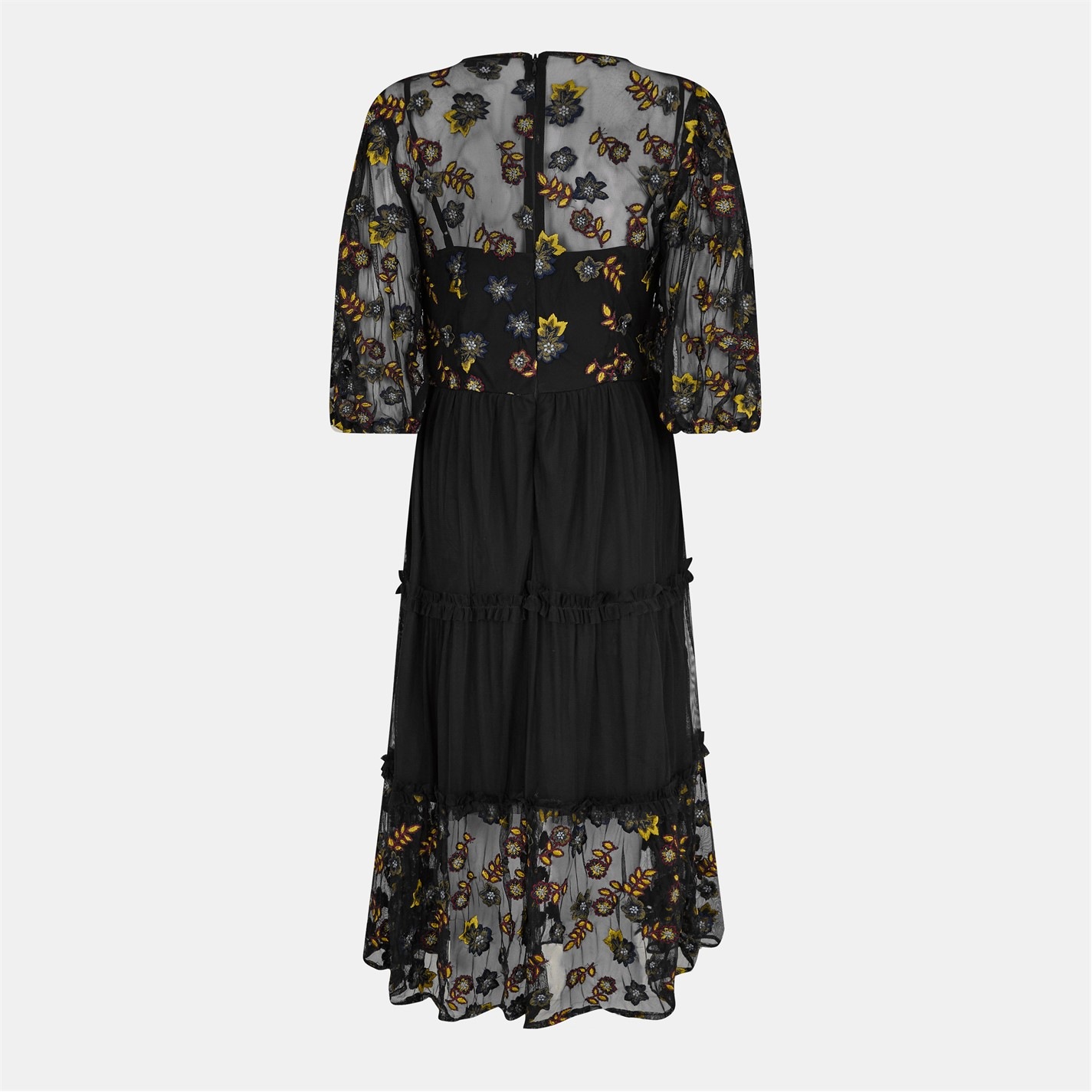 French Connection Women's Printed Cutout Midi Dress Purple Size 2